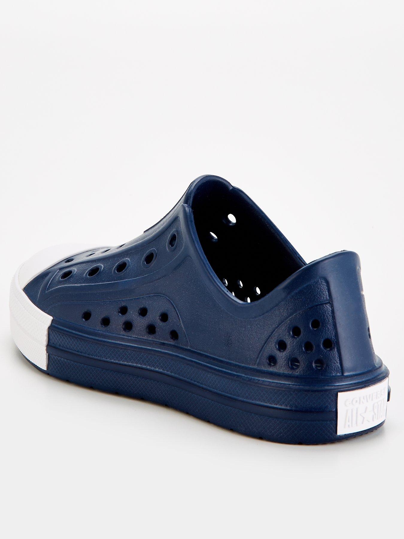 Image 3 of 6 of Converse Kids Boys Play Lite CX Slip On Trainers - Navy