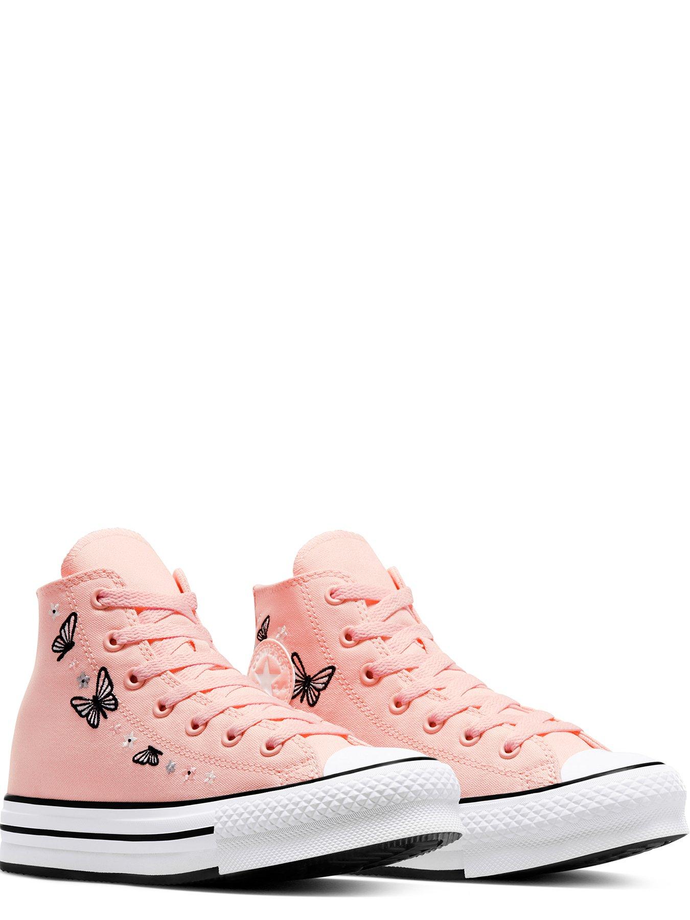 converse-junior-girls-eva-lift-festival-high-tops-trainers-peachwhitestillFront