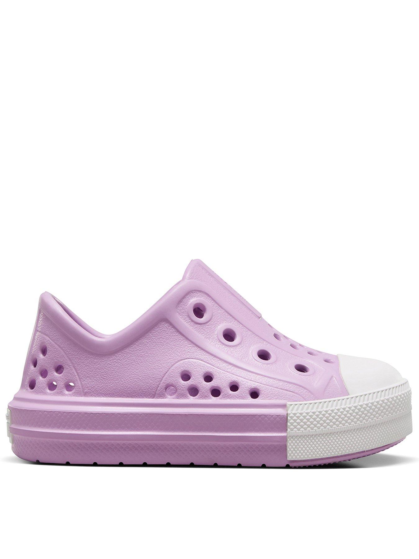 Infant Girls Play Lite Cx Festival Slip Trainers Purple