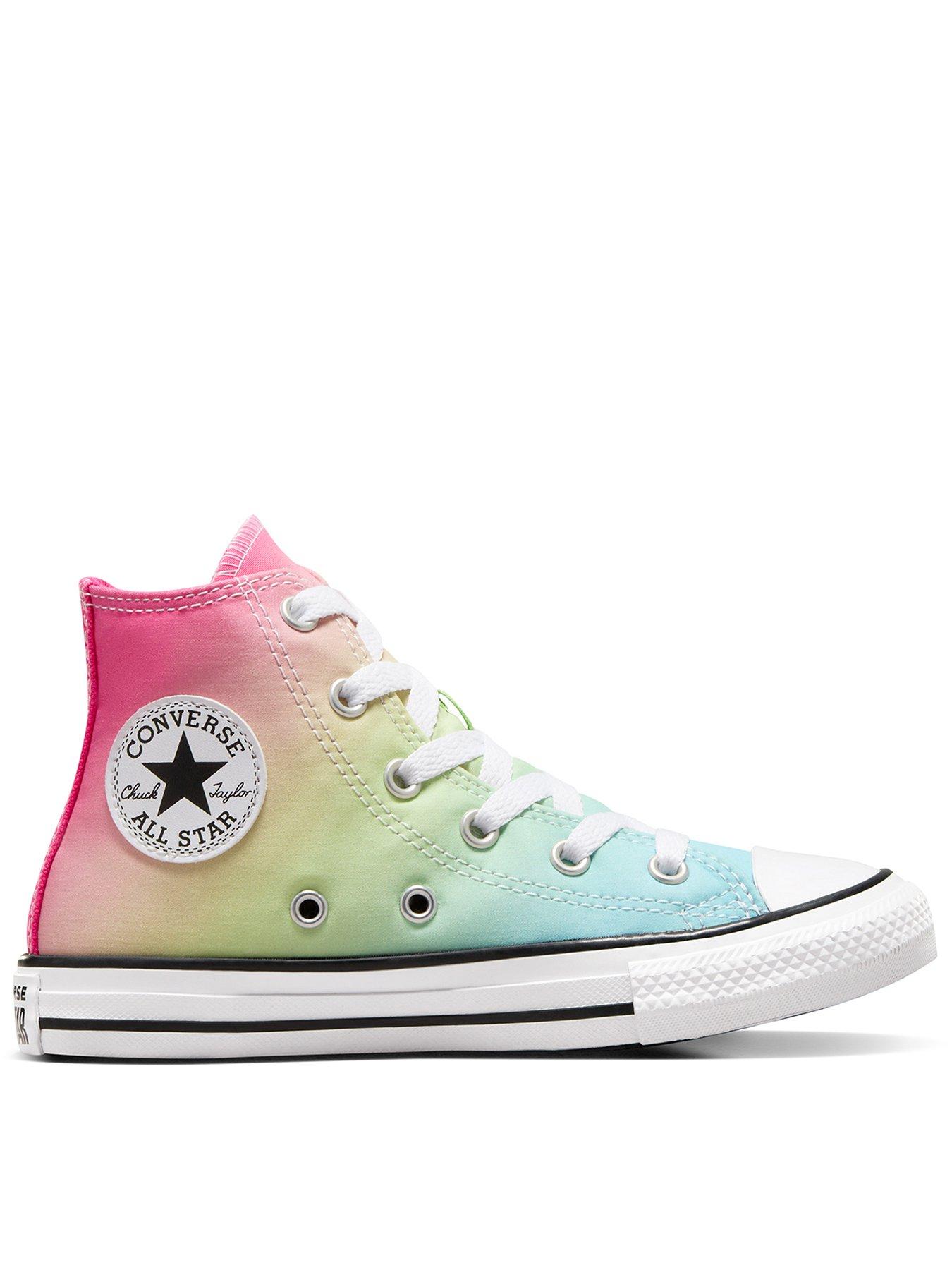 Girls turquoise converse outlet
