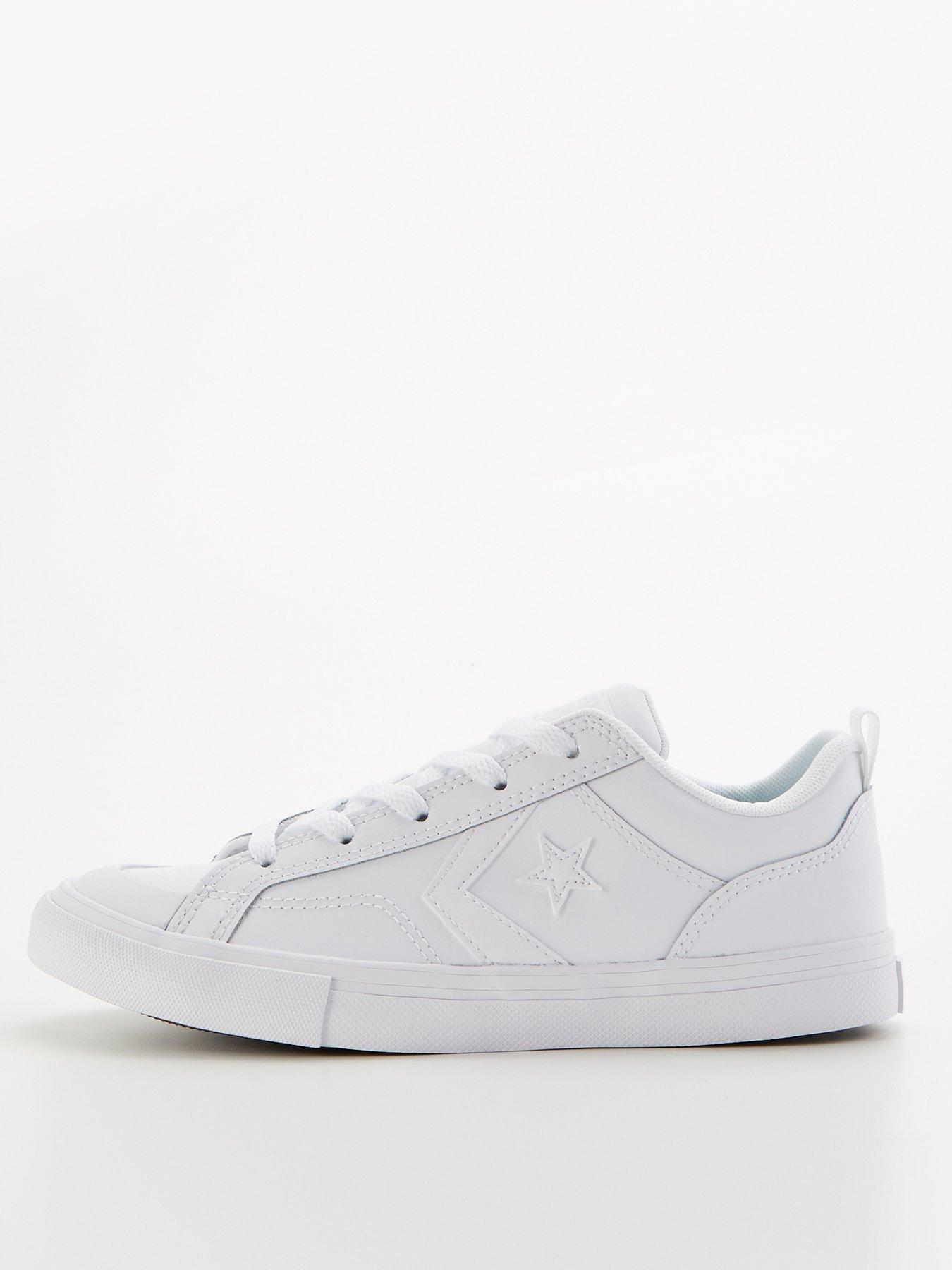 converse-junior-boys-pro-blaze-strap-foundational-leather-ox-trainers-whitewhite