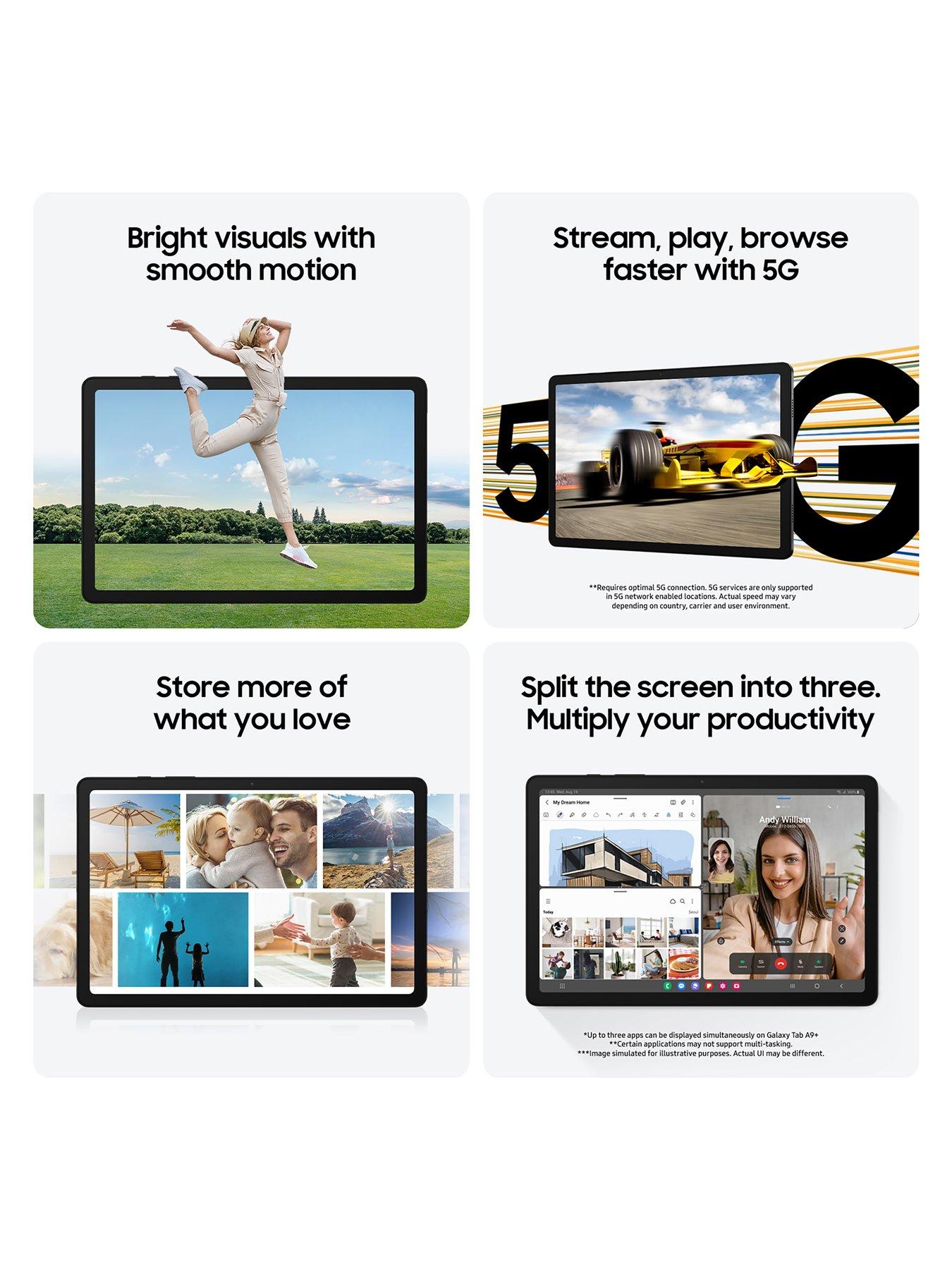 Image 4 of 8 of Samsung Galaxy Tab A9+ 11"&nbsp;WiFi 64GB - Graphite