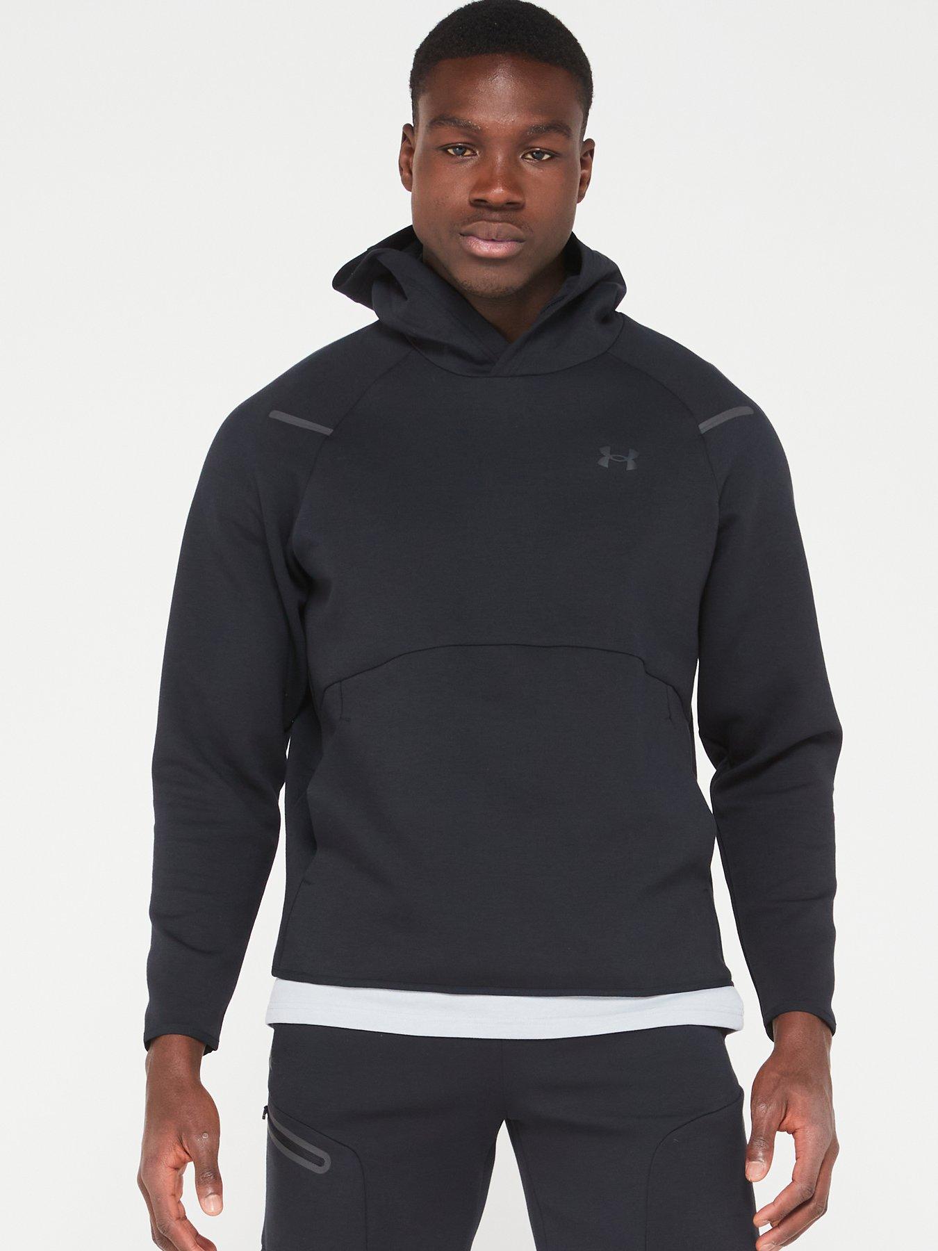 Mens black under armour hoodie hotsell