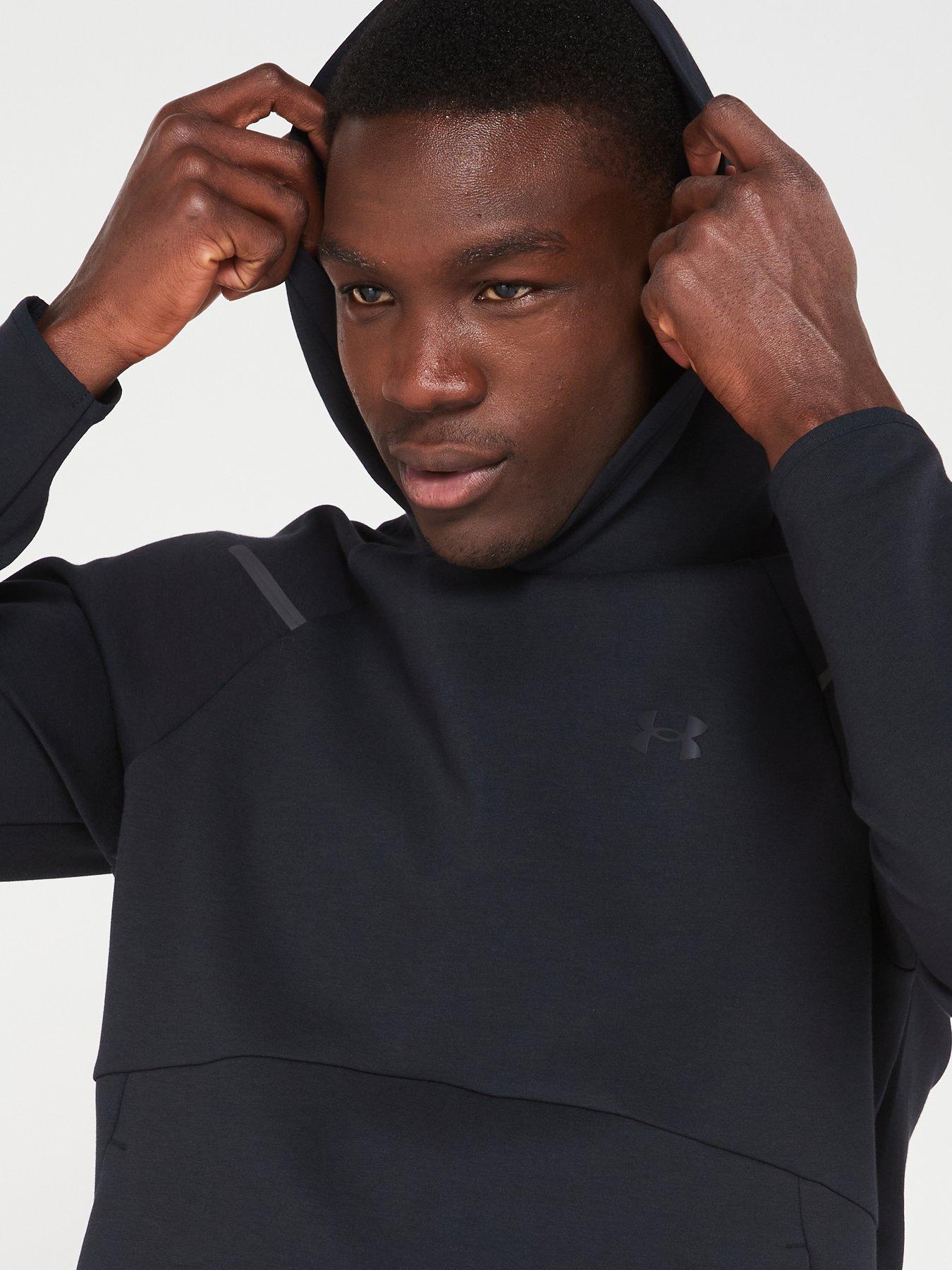 under-armour-mens-unstoppable-fleece-hoodie-blackoutfit