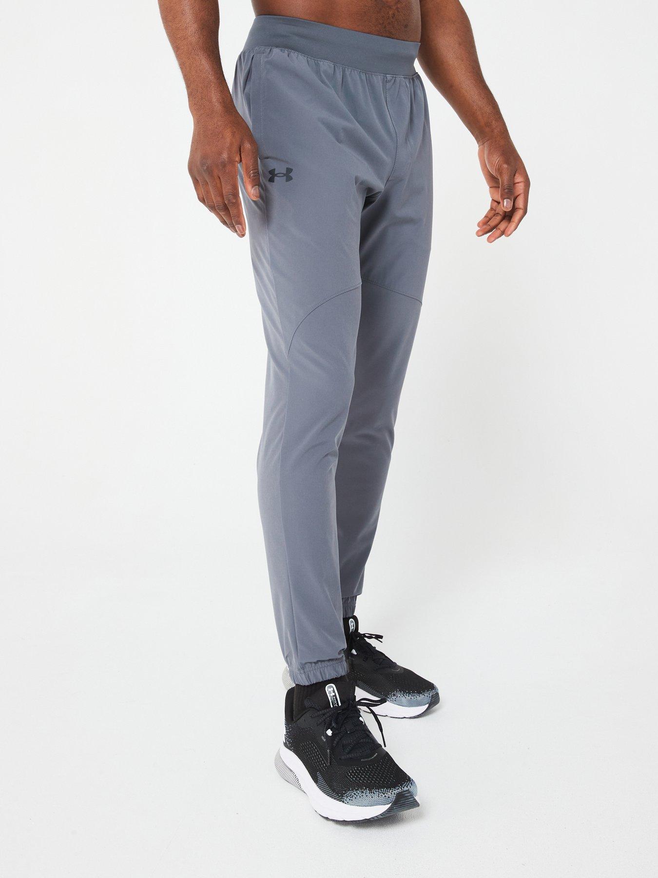 UNDER ARMOUR Men's Running Storm Pants - Grey/Reflective