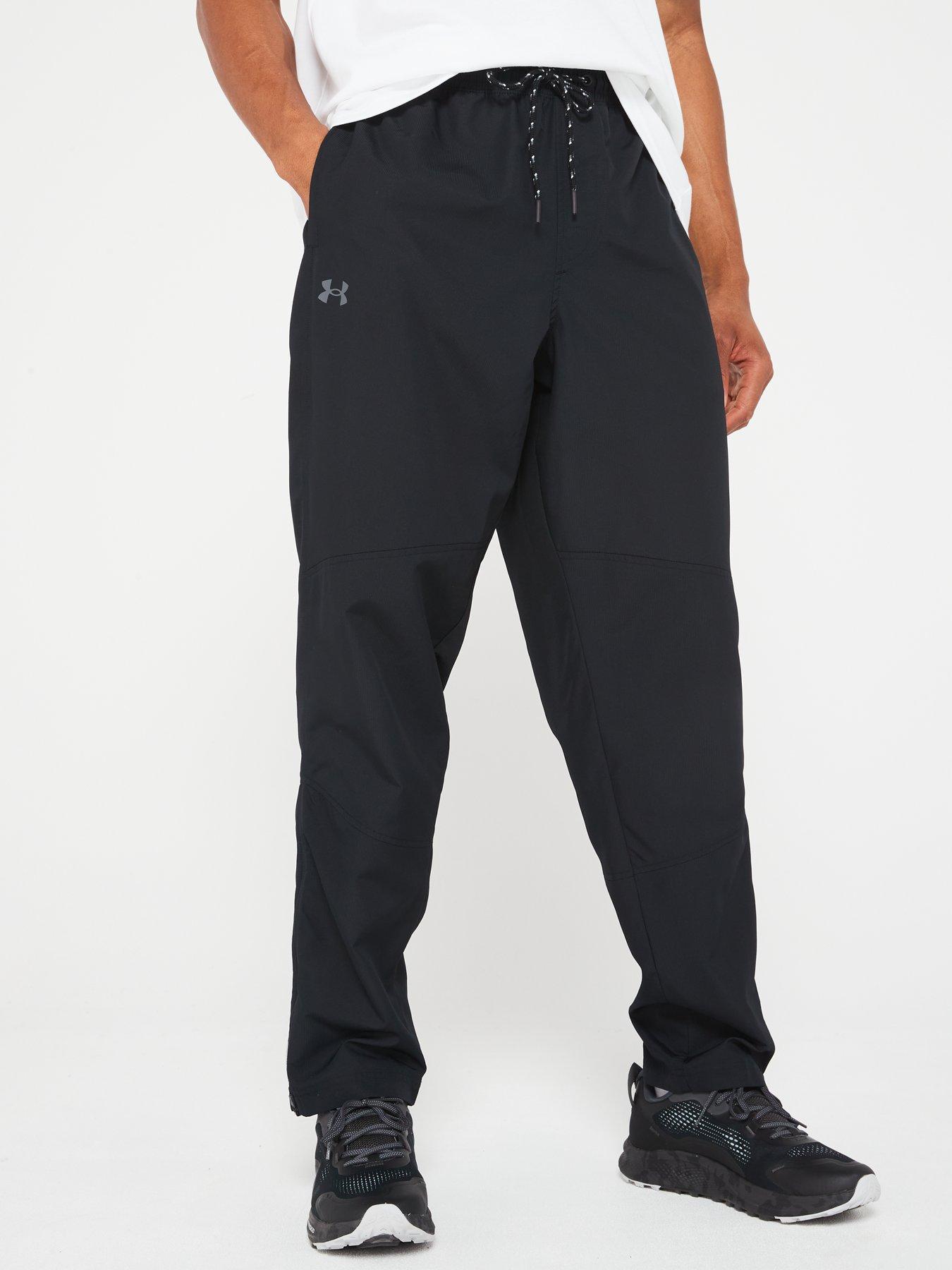 under-armour-mens-training-legacy-windbreaker-pants-blackgrey