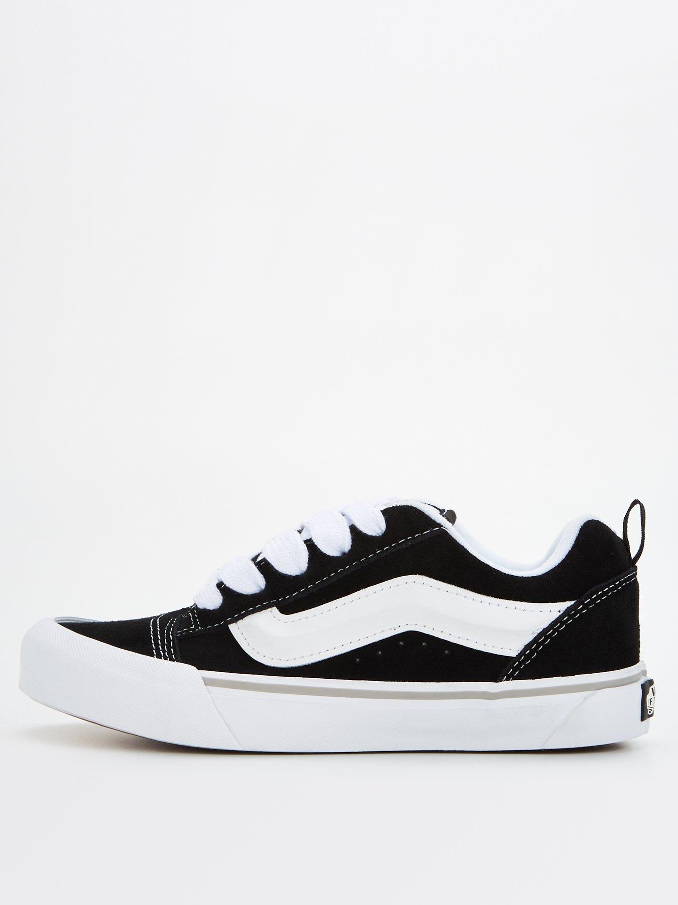 vans-junior-boys-knu-skool-trainers-blackwhite