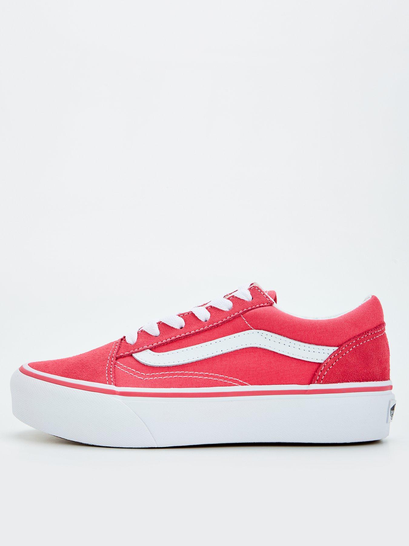 Vans Junior Girls Old Skool Platform Trainers Pink Very Ireland