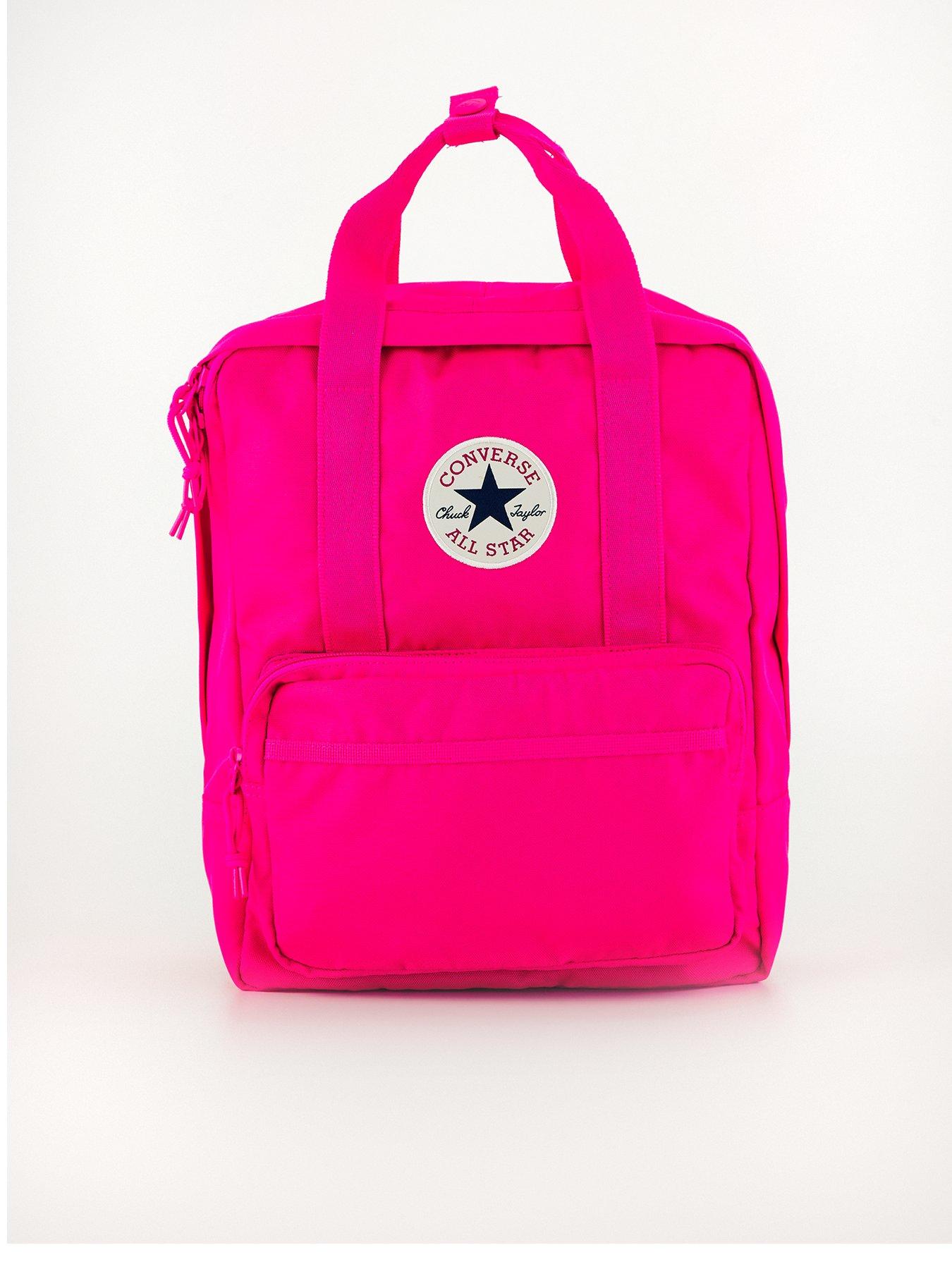 Womens Small Square Backpack Pink