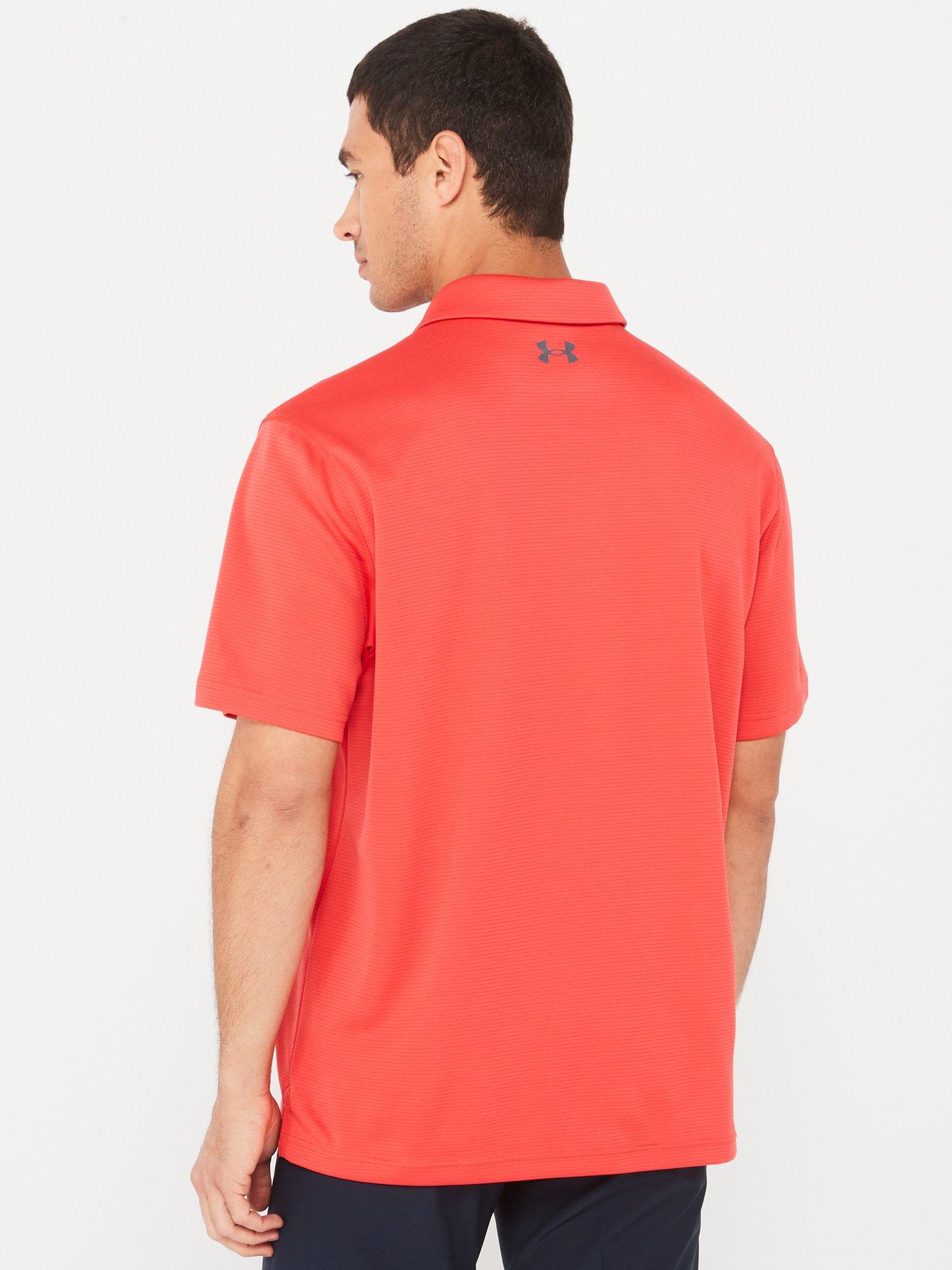 under-armour-mens-golf-tech-polo-shirt-redstillFront