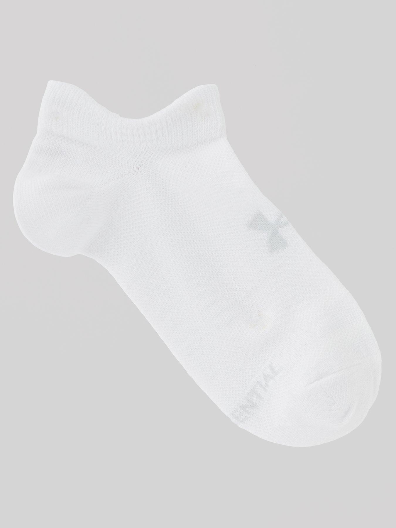 under-armour-mens-essential-no-show-6pk-socks-whitegreystillFront