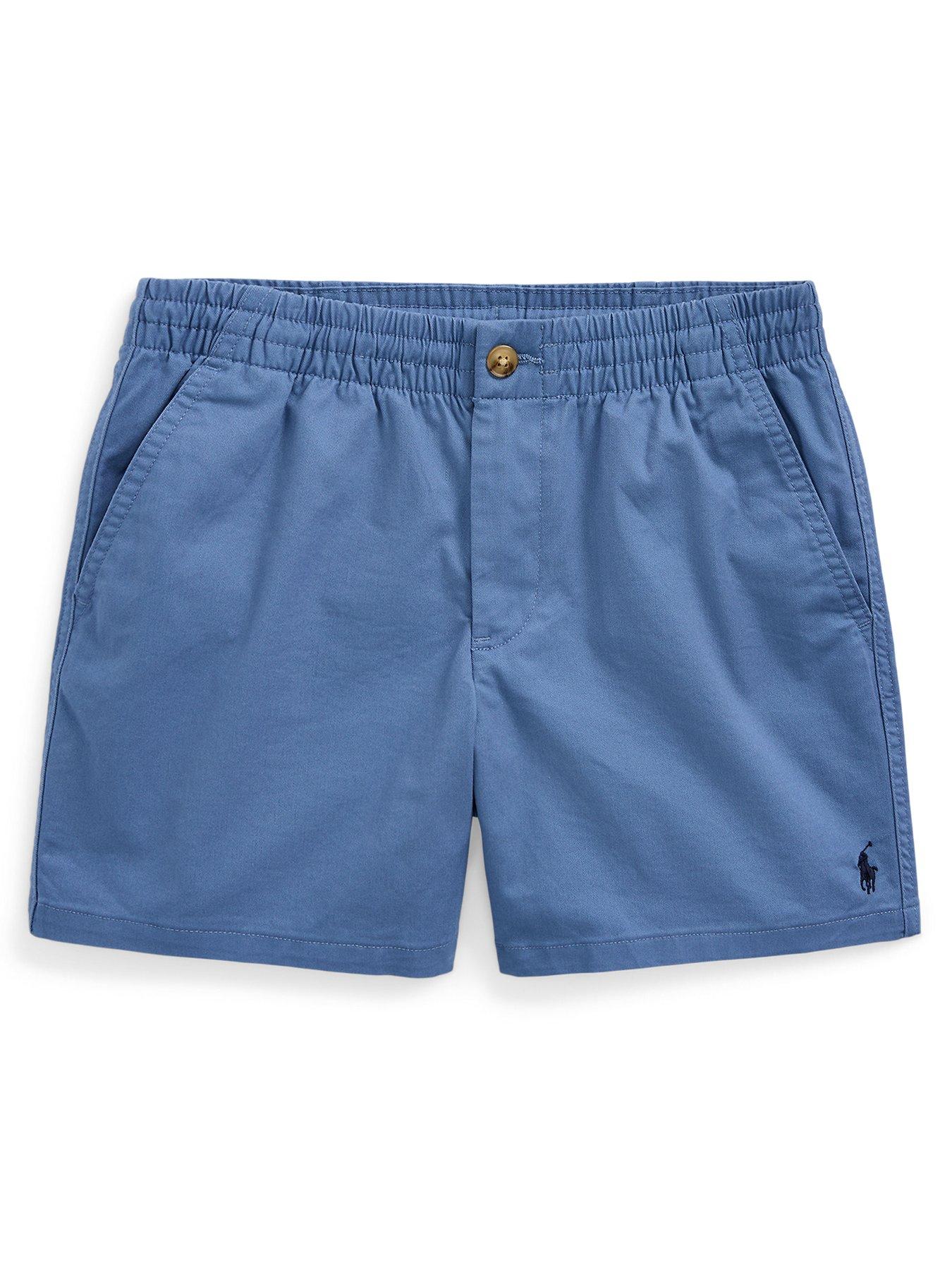 Ralph Lauren Boys All Over Pony Shorts Harbor Island Blue Very Ireland