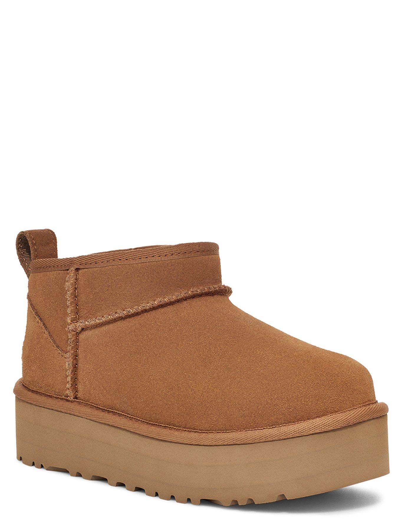 Image 2 of 6 of UGG Kids Classic Ultra Mini Platform Boot - Chestnut