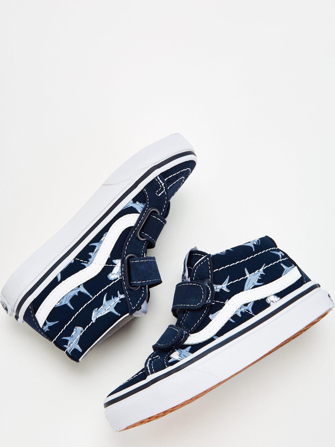 vans-kids-boys-sk8-mid-reissue-velcro-trainers-blue-multioutfit