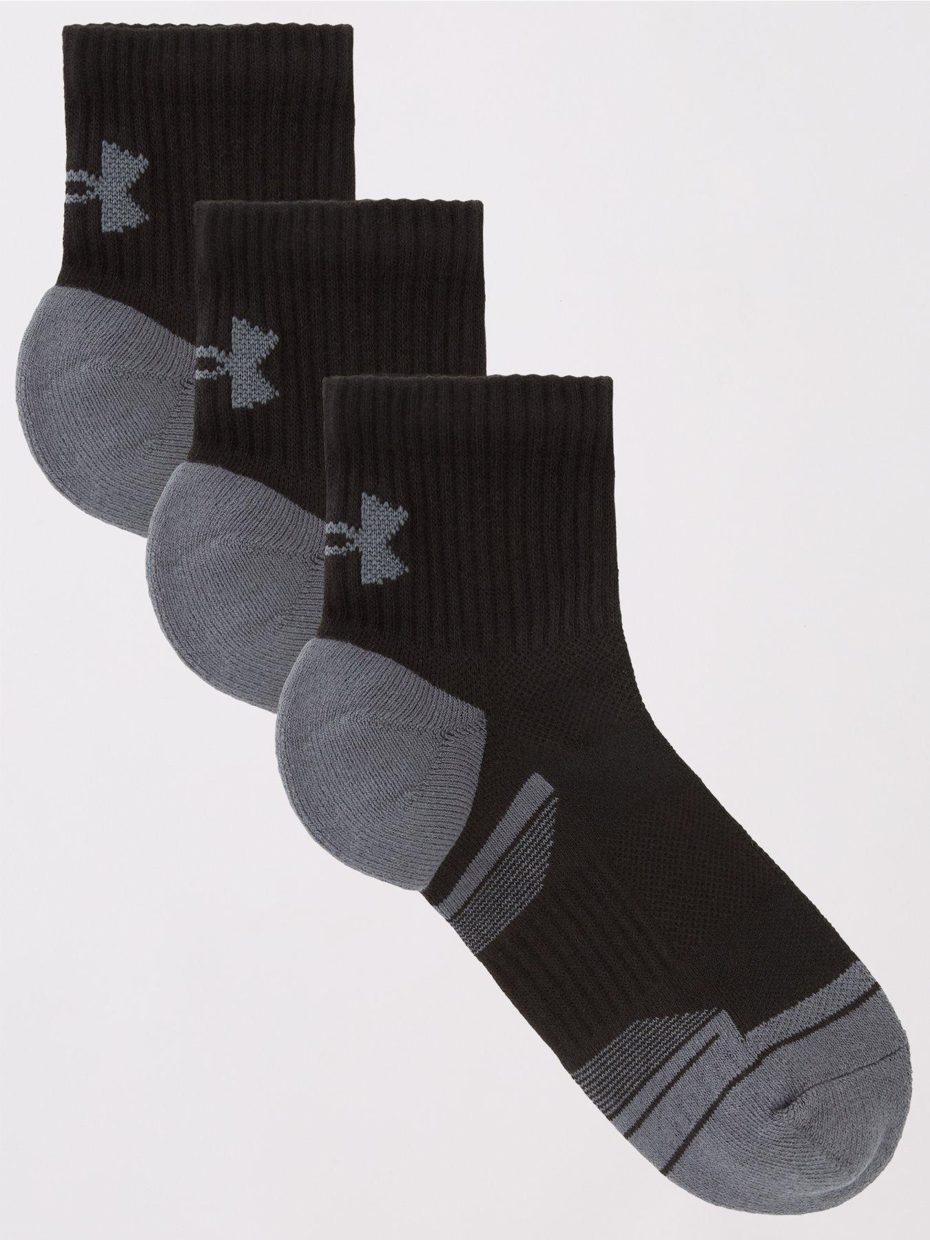 under-armour-mens-performance-cotton-3-pack-qtr-socks-blackgrey