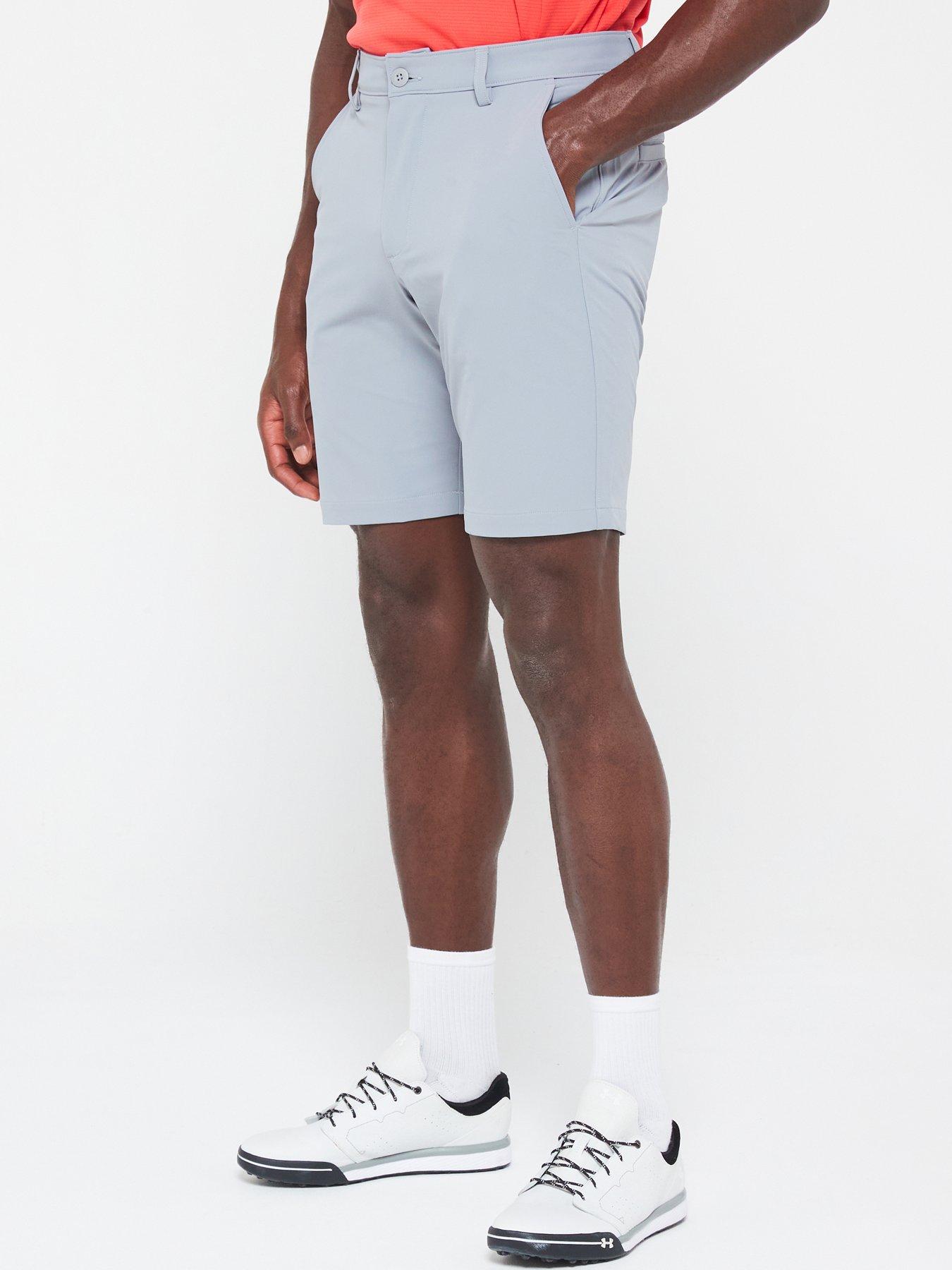 under-armour-mens-golf-tech-taper-shorts-grey