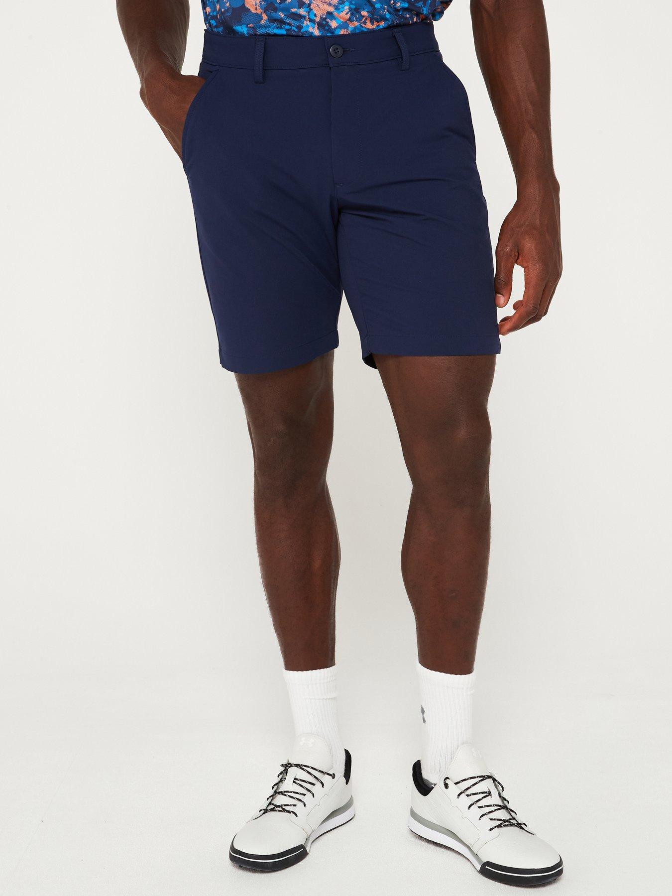 under-armour-mens-golf-tech-taper-shorts-navy