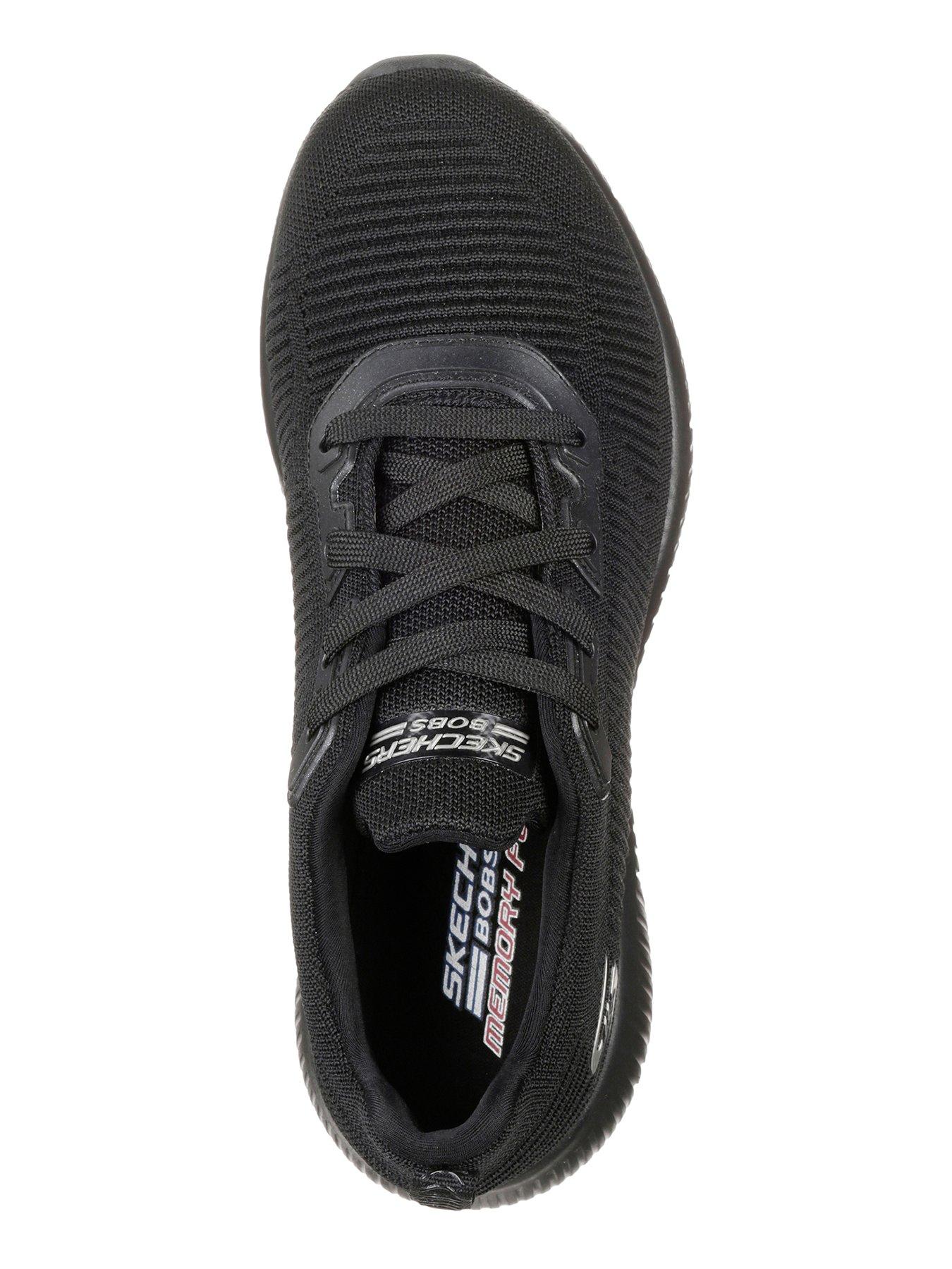 skechers-wide-fit-bobs-squad-lace-up-monochromatic-engineered-knit-with-memory-foam-blackoutfit