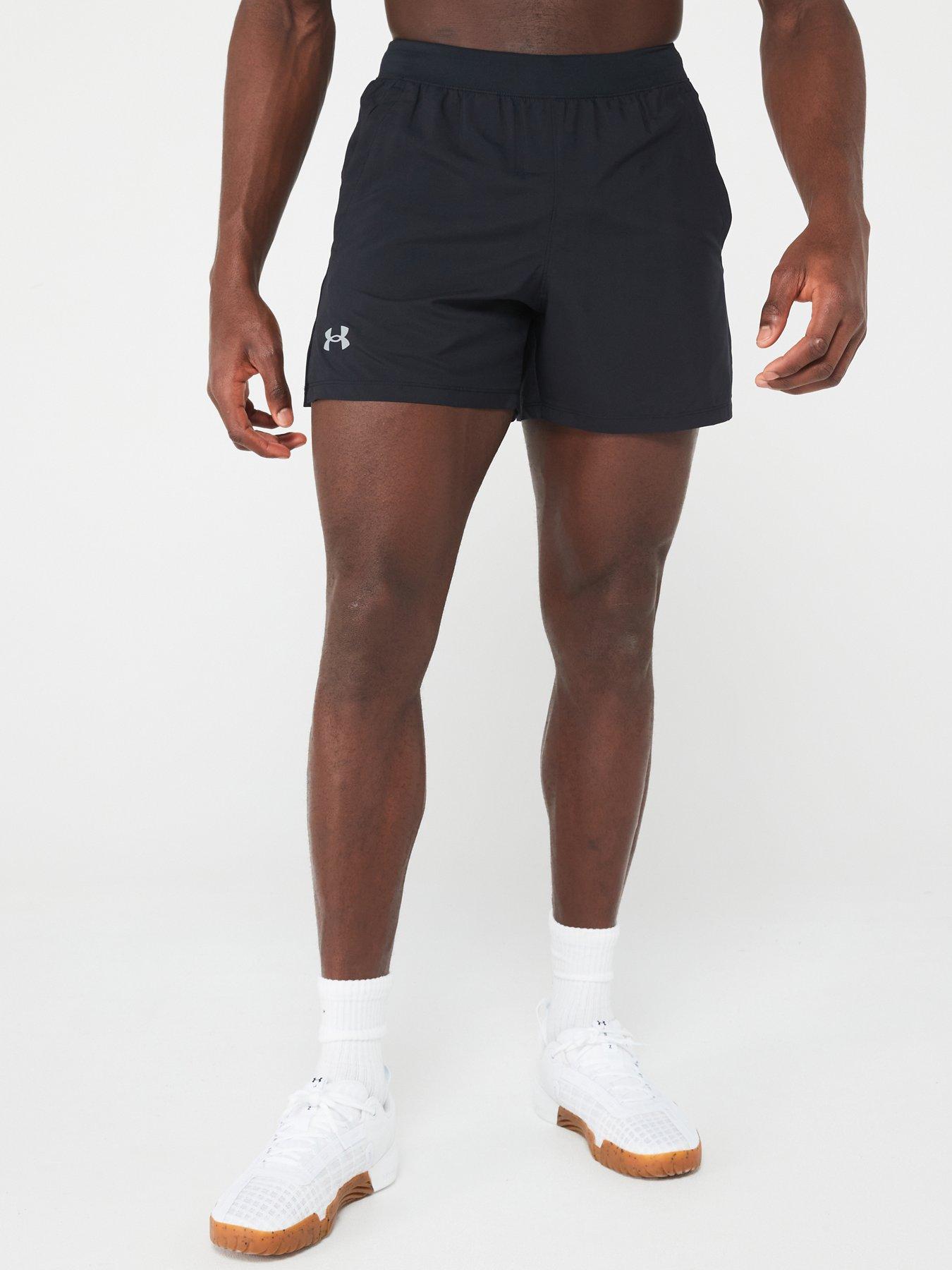 UNDER ARMOUR Mens Running Launch 5inch Shorts - Black