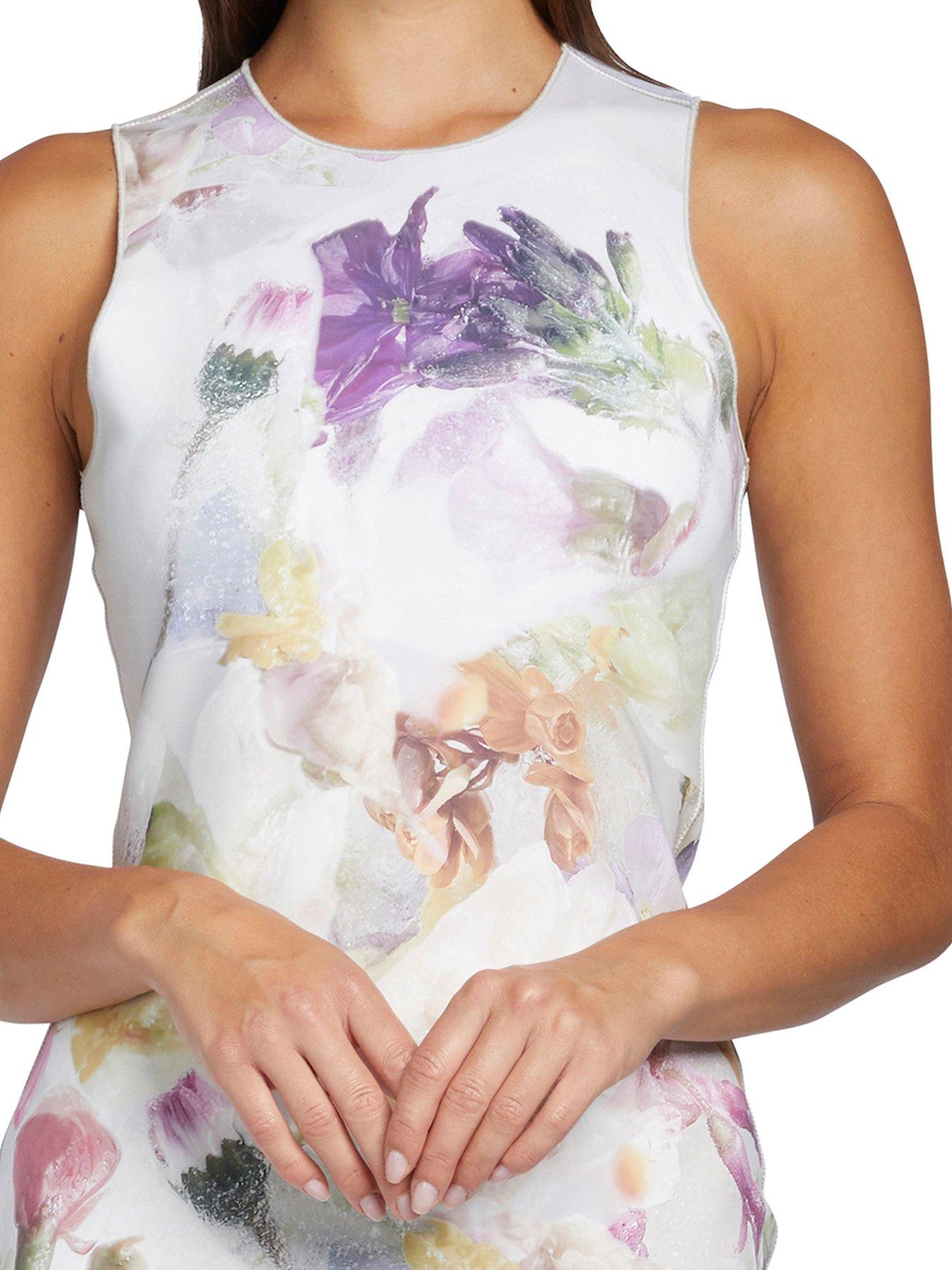 ted-baker-lilyha-printed-scuba-bodycon-dress-whiteoutfit