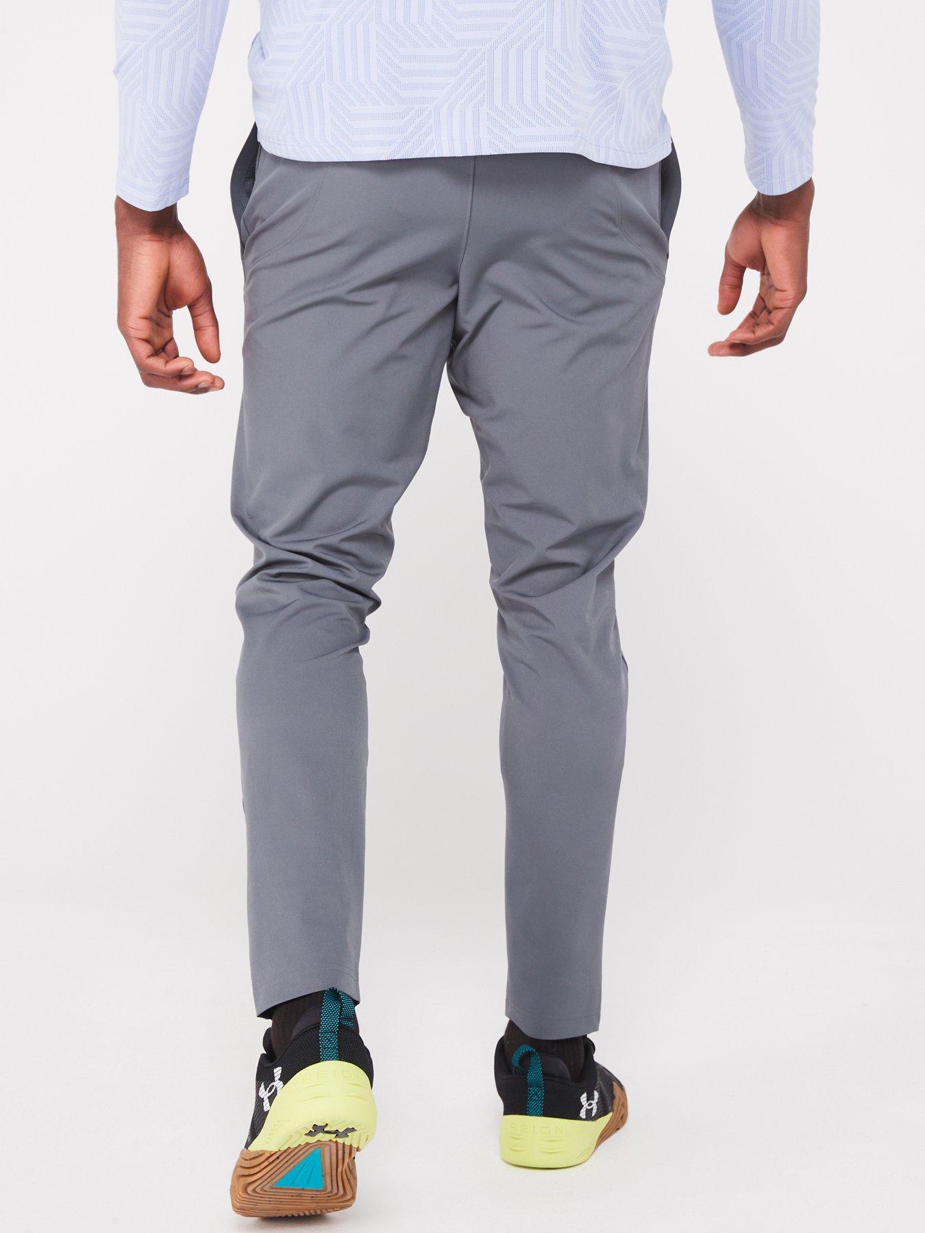 under-armour-mens-unstoppable-tapered-pants-greyblackstillFront