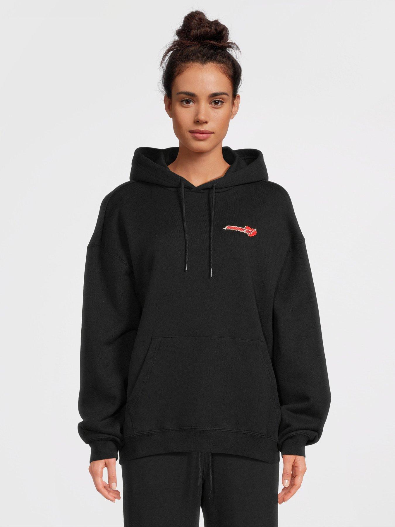 Converse on sale oversized hoodie