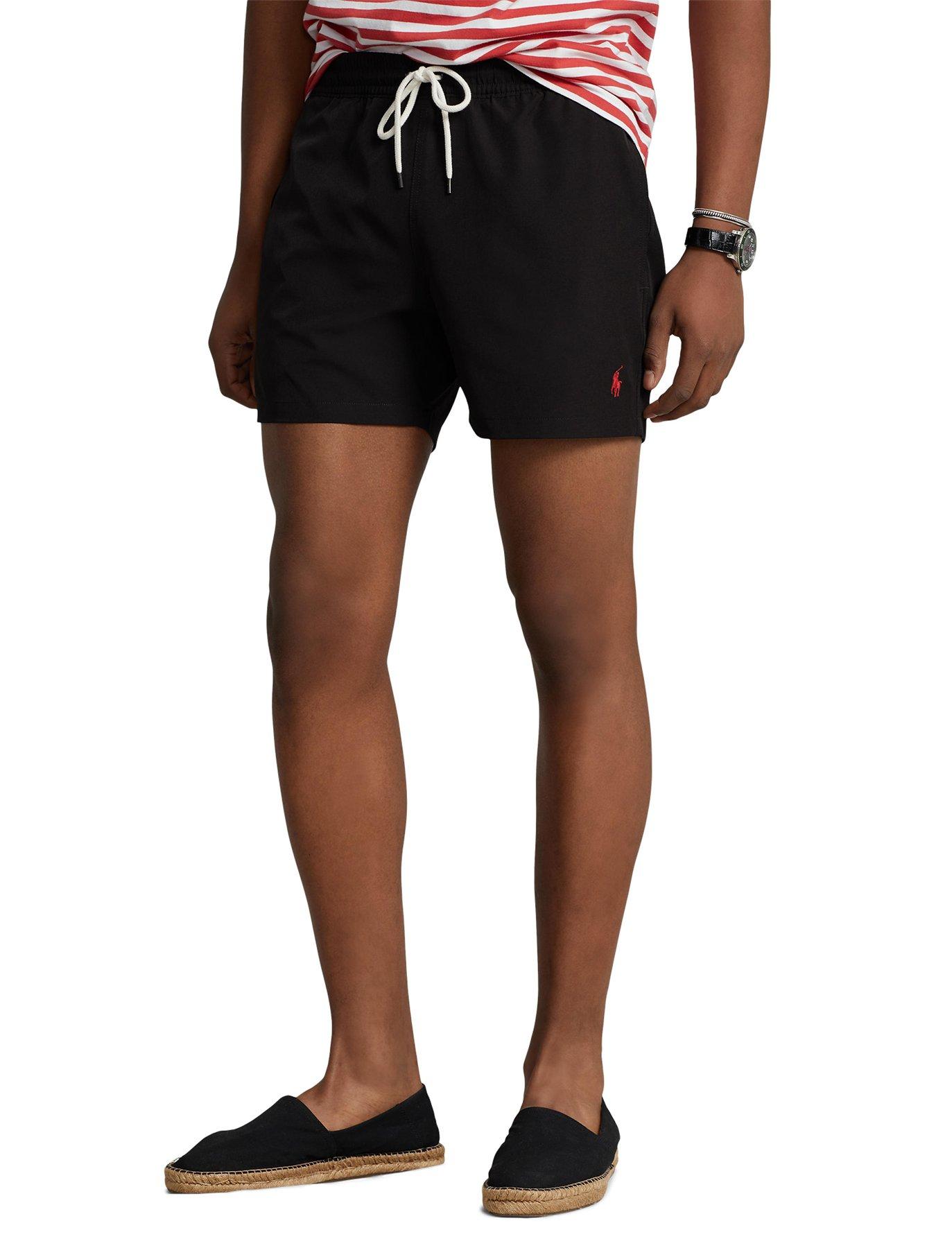 Polo Ralph Lauren Polo Ralph Lauren Traveler Swim Shorts - Black