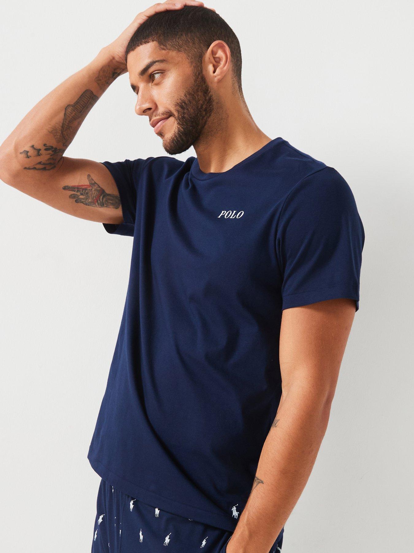 Polo Ralph Lauren Shortsleeve Loungewear Top - Navy