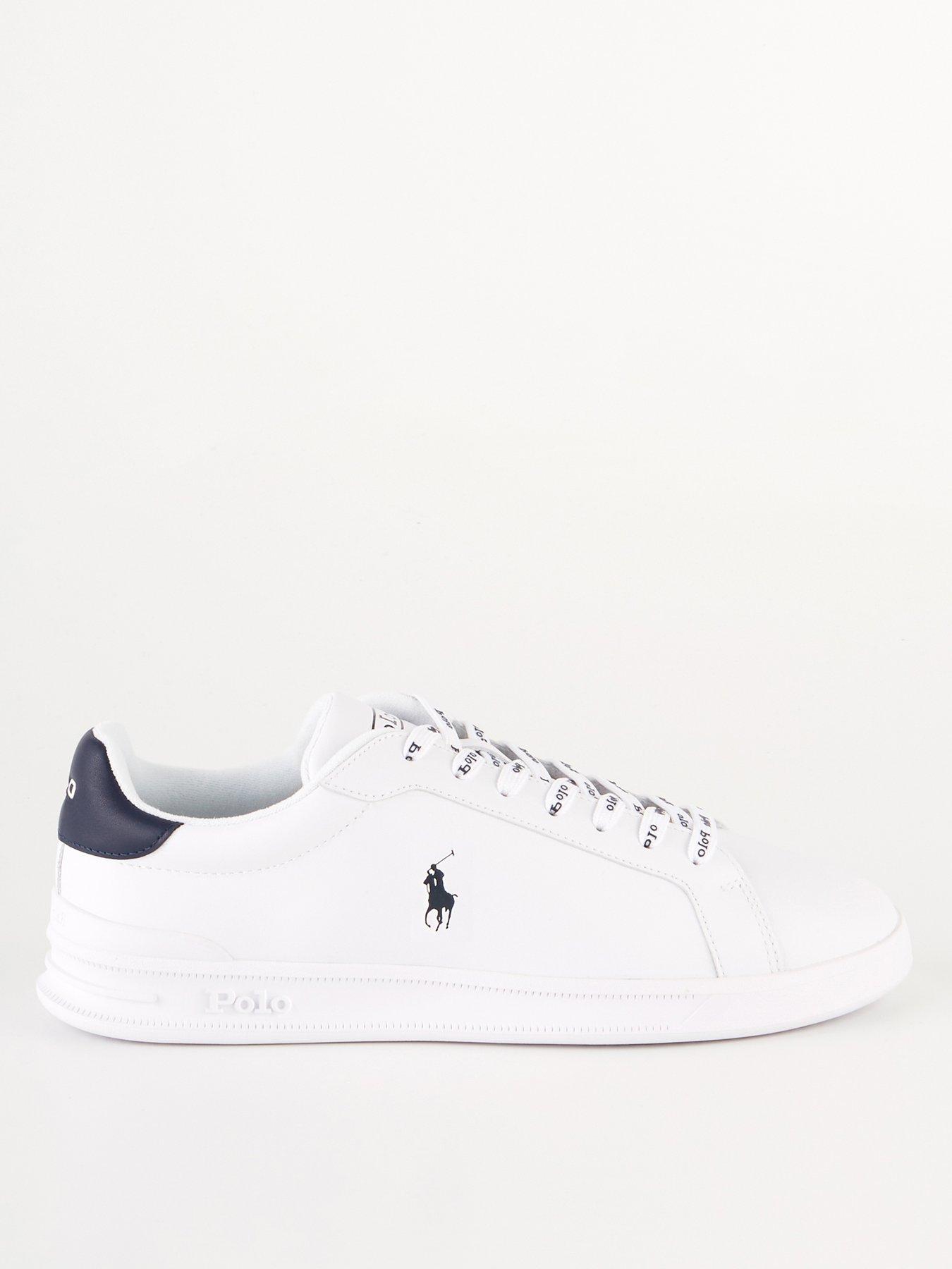 Polo Ralph Lauren Heritage Court Ii Trainers - White