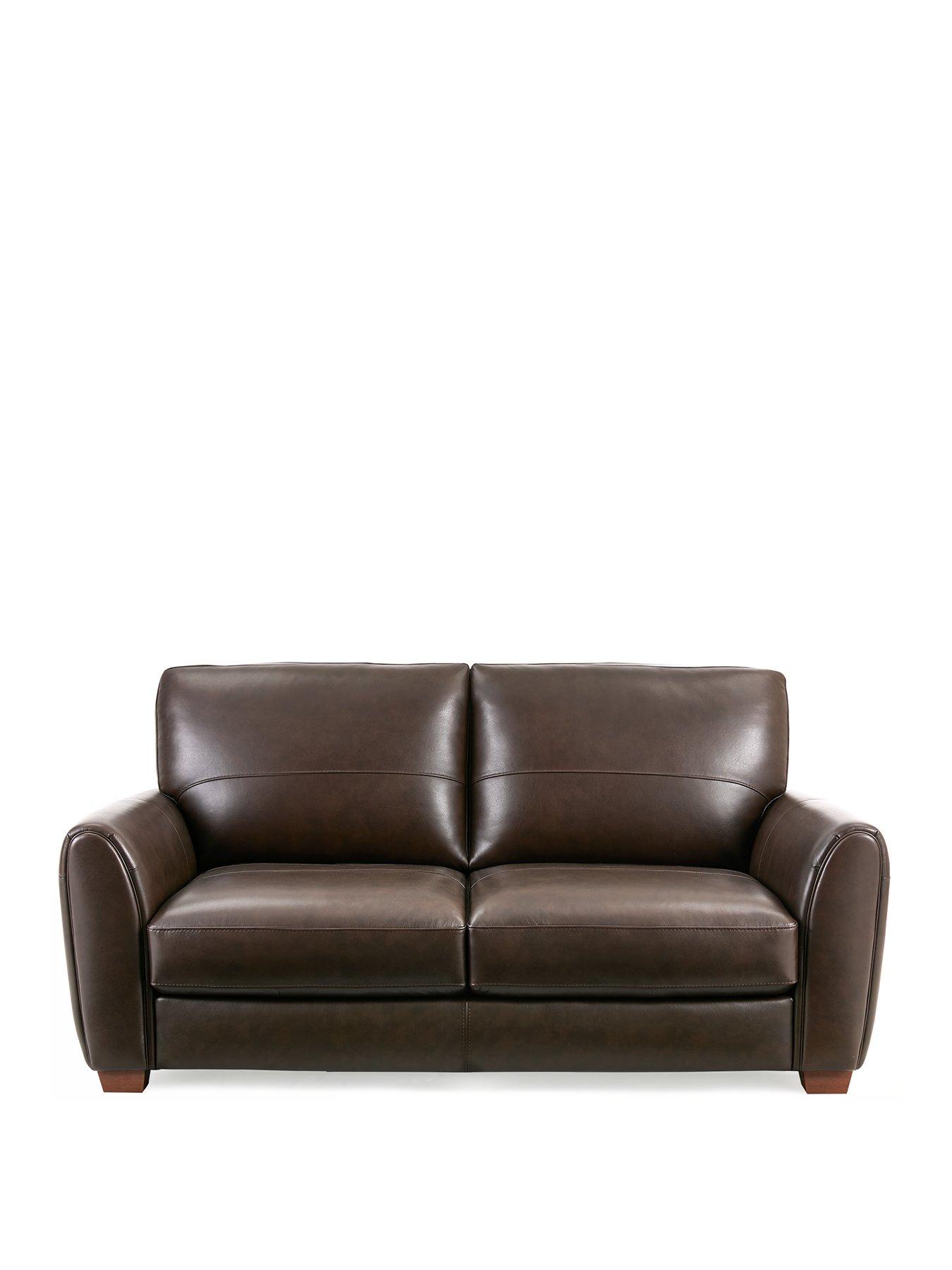 Image 2 of 6 of The Very Collection New Molina 2 Seater Leather/Faux Leather Sofa