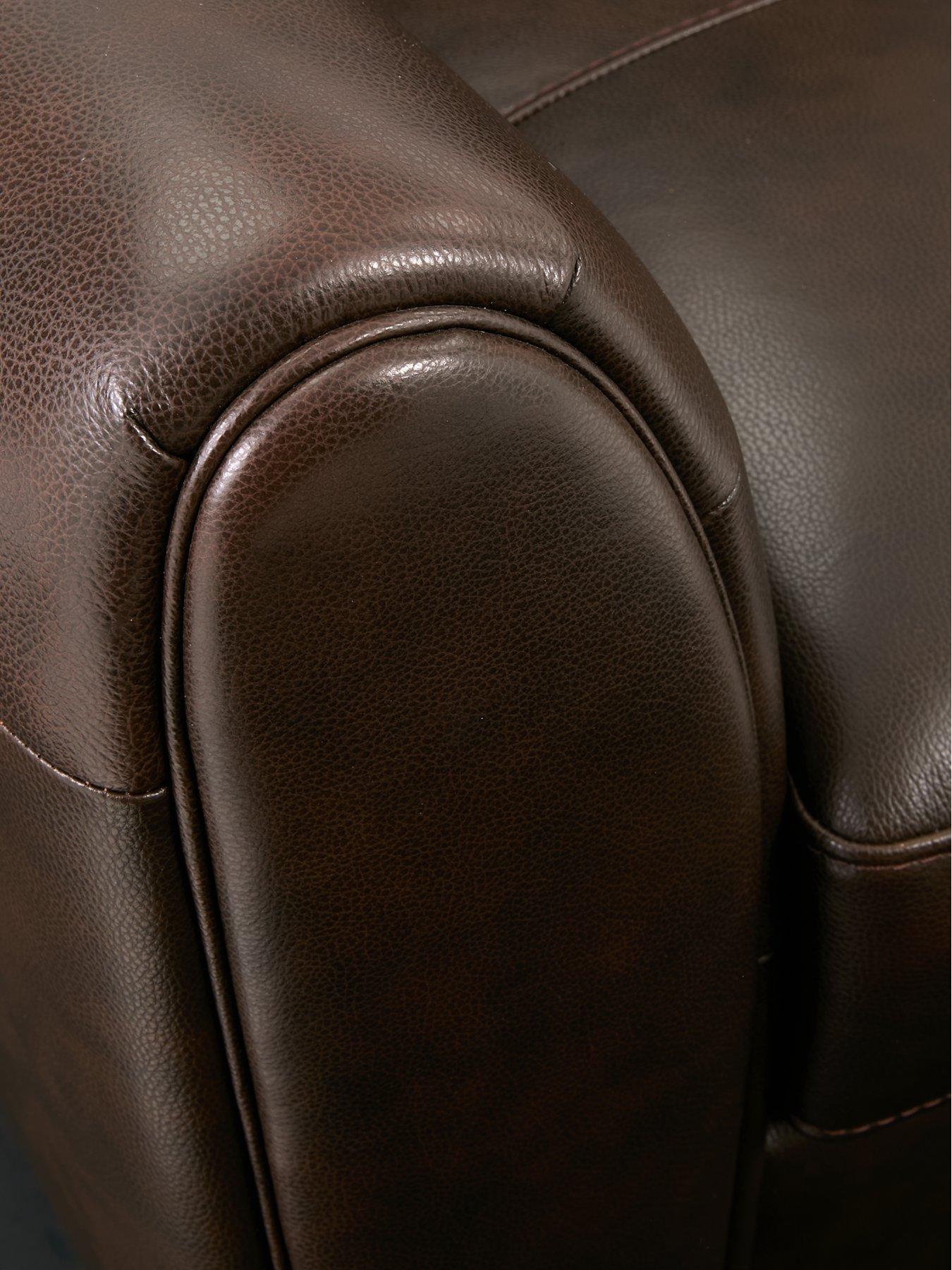 Image 5 of 6 of The Very Collection New Molina 2 Seater Leather/Faux Leather Sofa