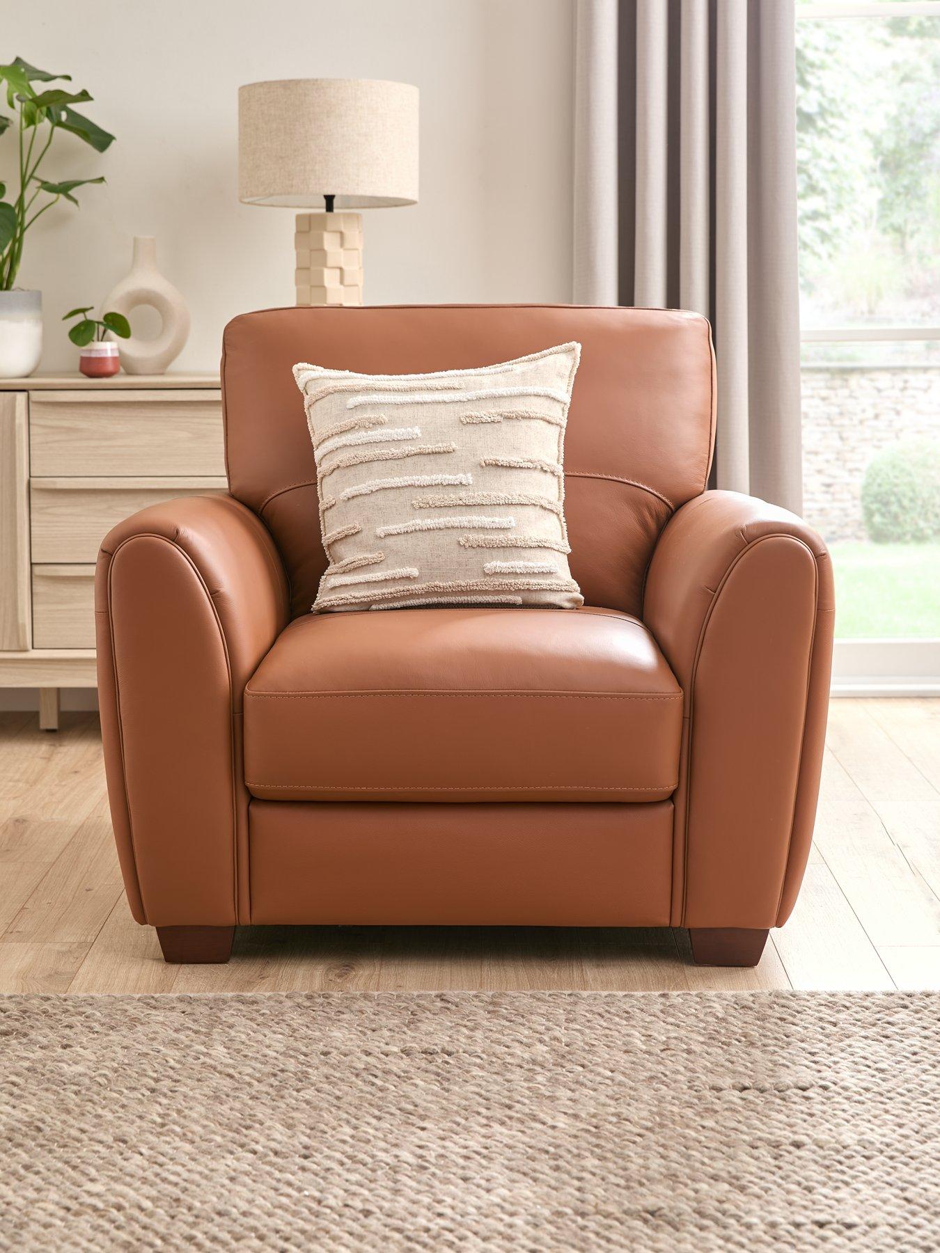 undefined New Molina Leather/Faux Leather Armchair