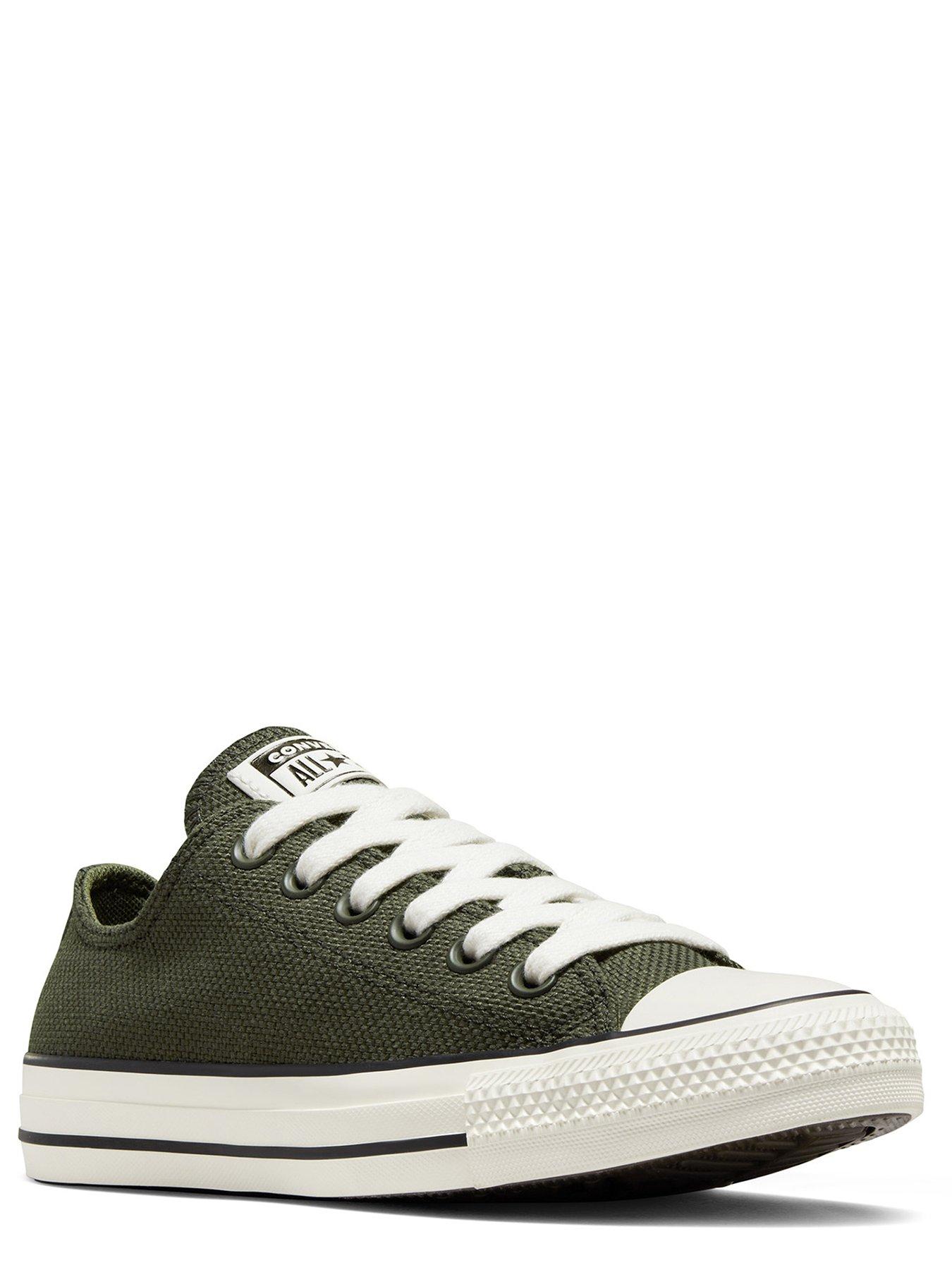 converse-womens-ox-trainers-greenstillFront