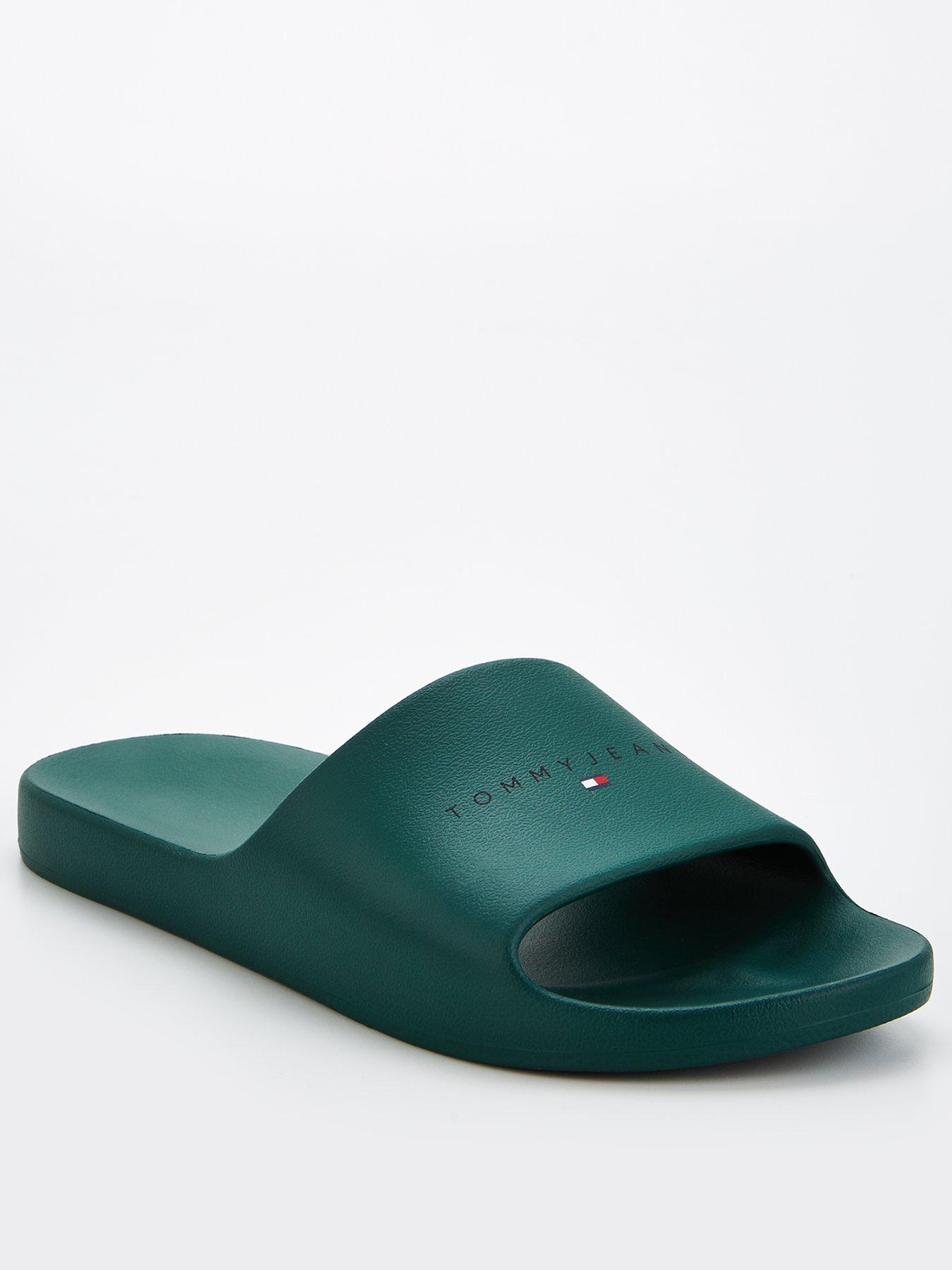 tommy-jeans-basic-slide-dark-greenstillFront