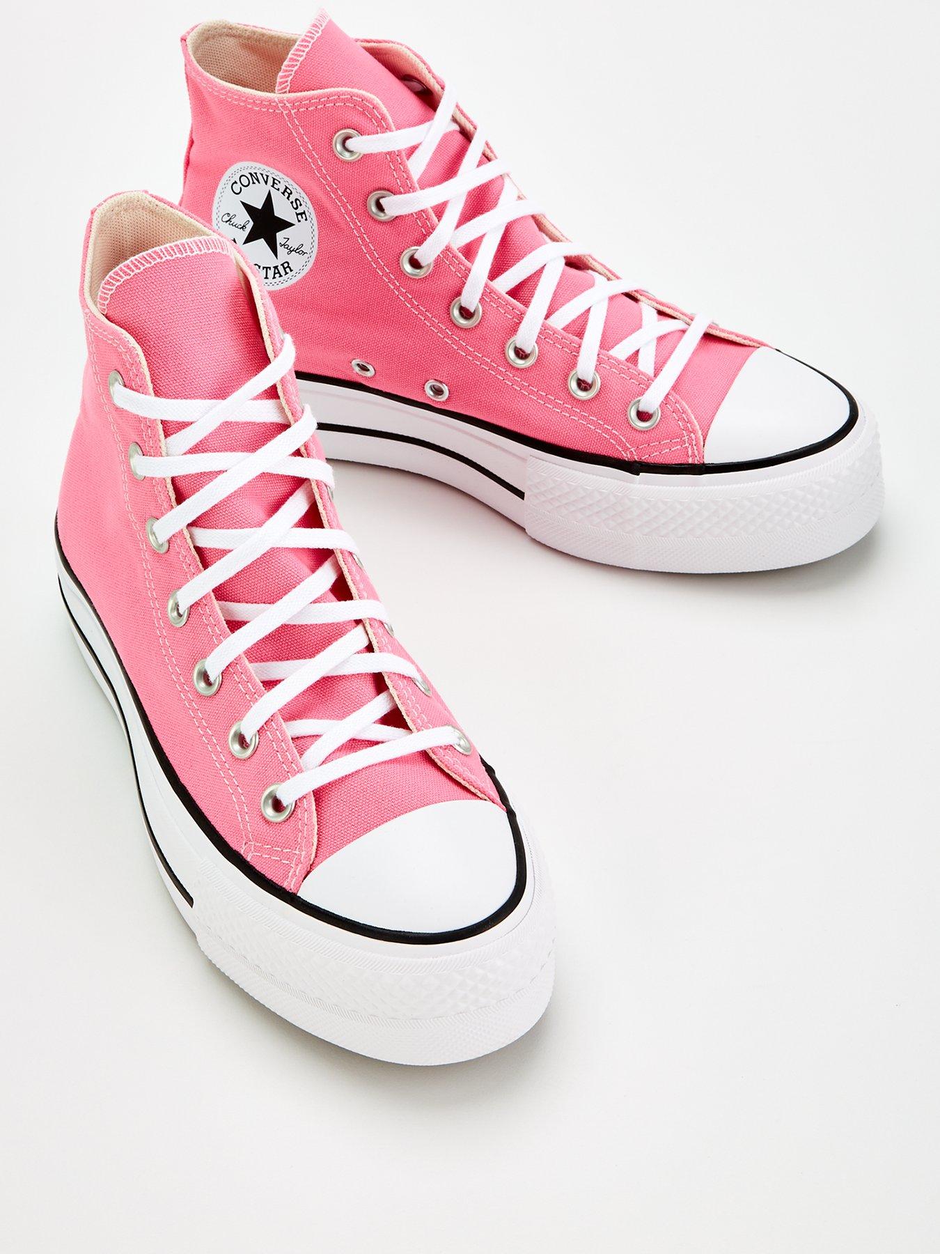 converse-womens-lift-seasonal-color-high-tops-trainers-pinkstillFront