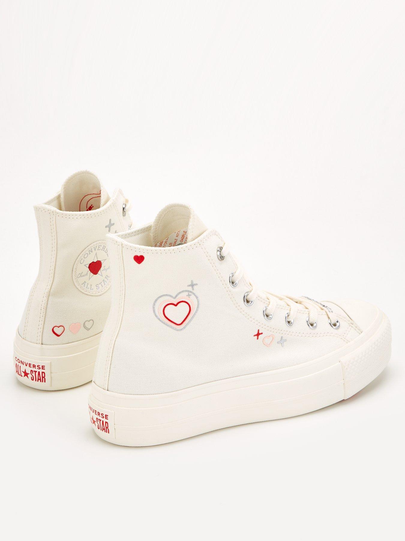 Womens BeMy2K Lift Hi Top Trainers Off White