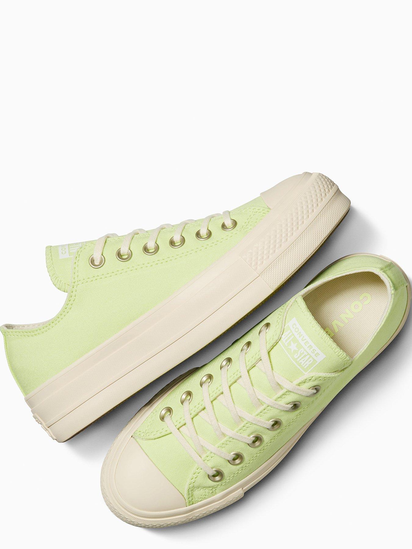 converse-womens-lift-crafted-color-ox-trainers---greenoutfit