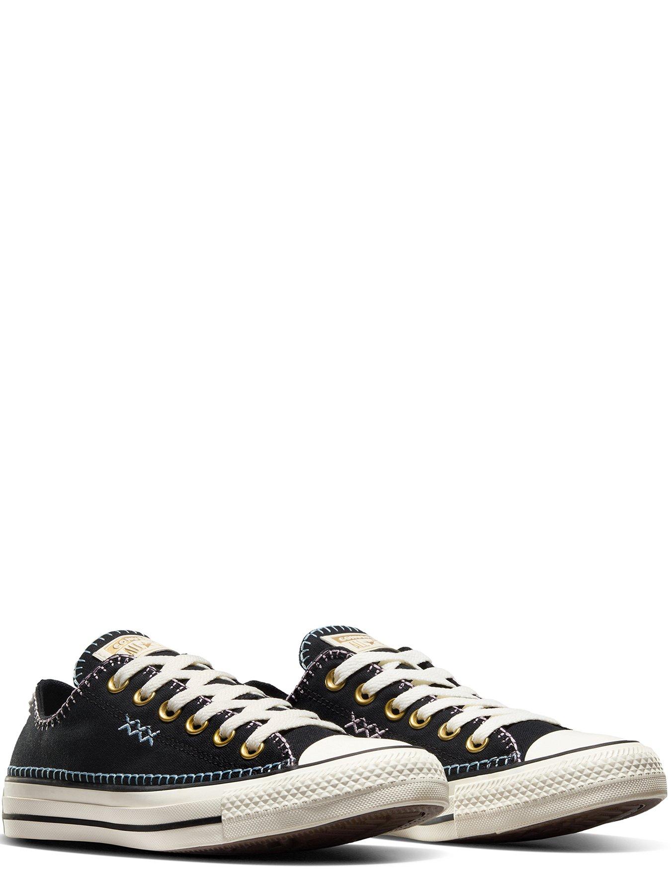 converse-womens-stitch-sich-ox-trainers-blackstillFront