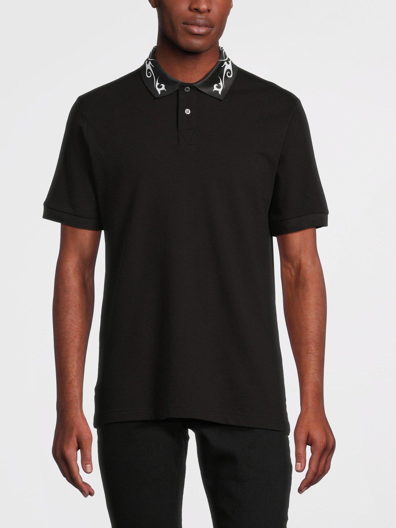 versace-jeans-couture-tribal-collar-regular-fit-polo-shirt-black