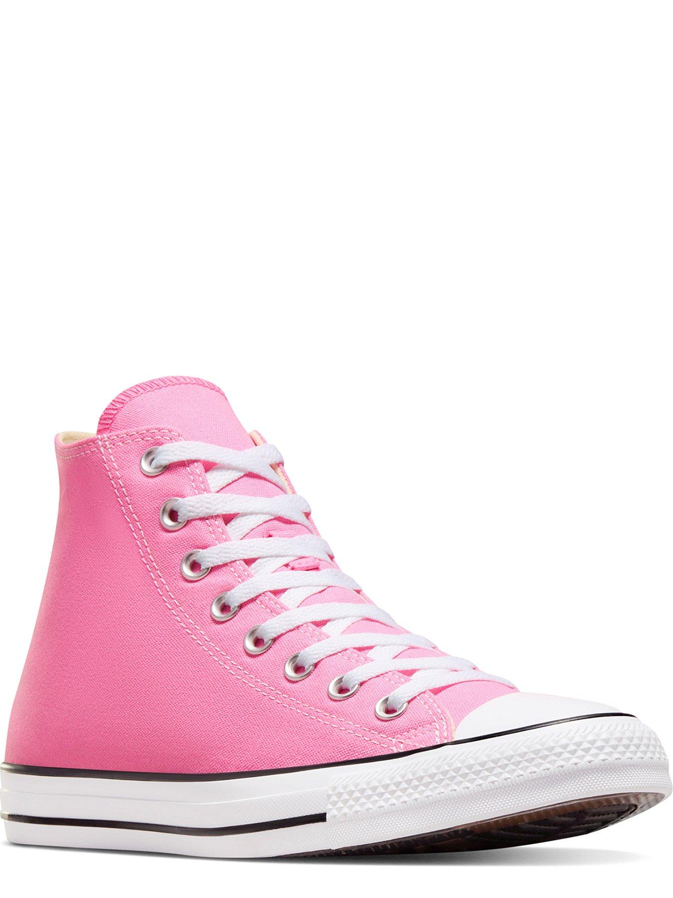 converse-womens-hi-top-trainers-pinkstillFront