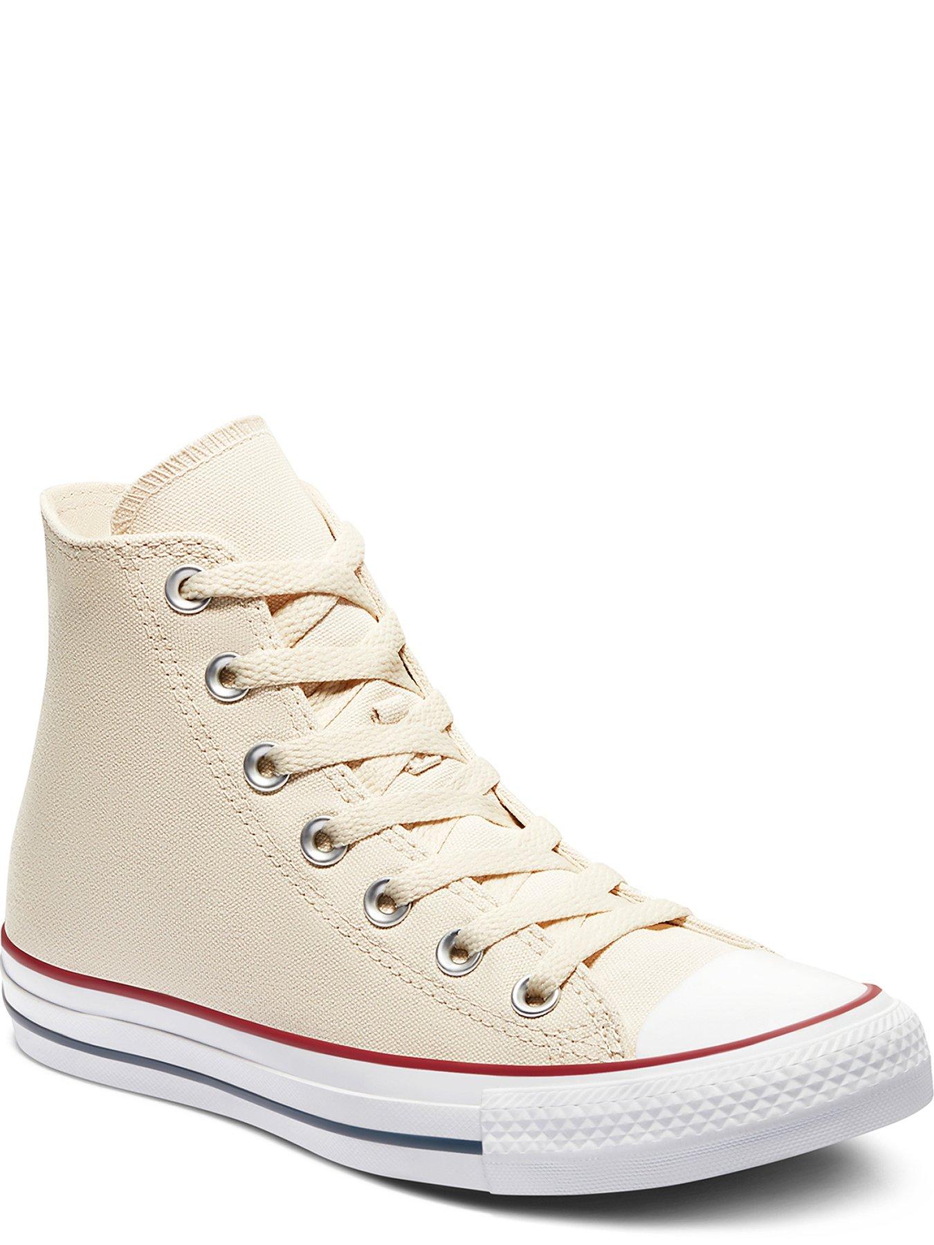Image 2 of 7 of Converse Hi Top Trainers - Off White