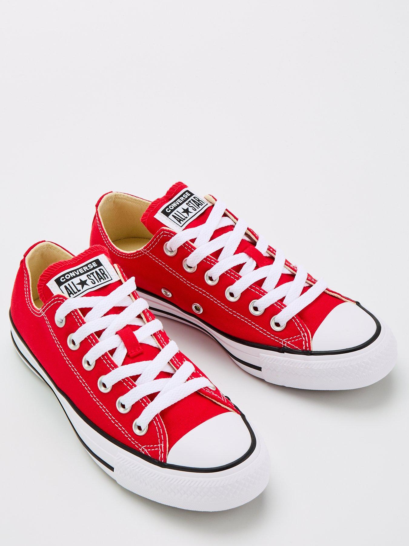 converse-unisex-ox-trainers-redstillFront