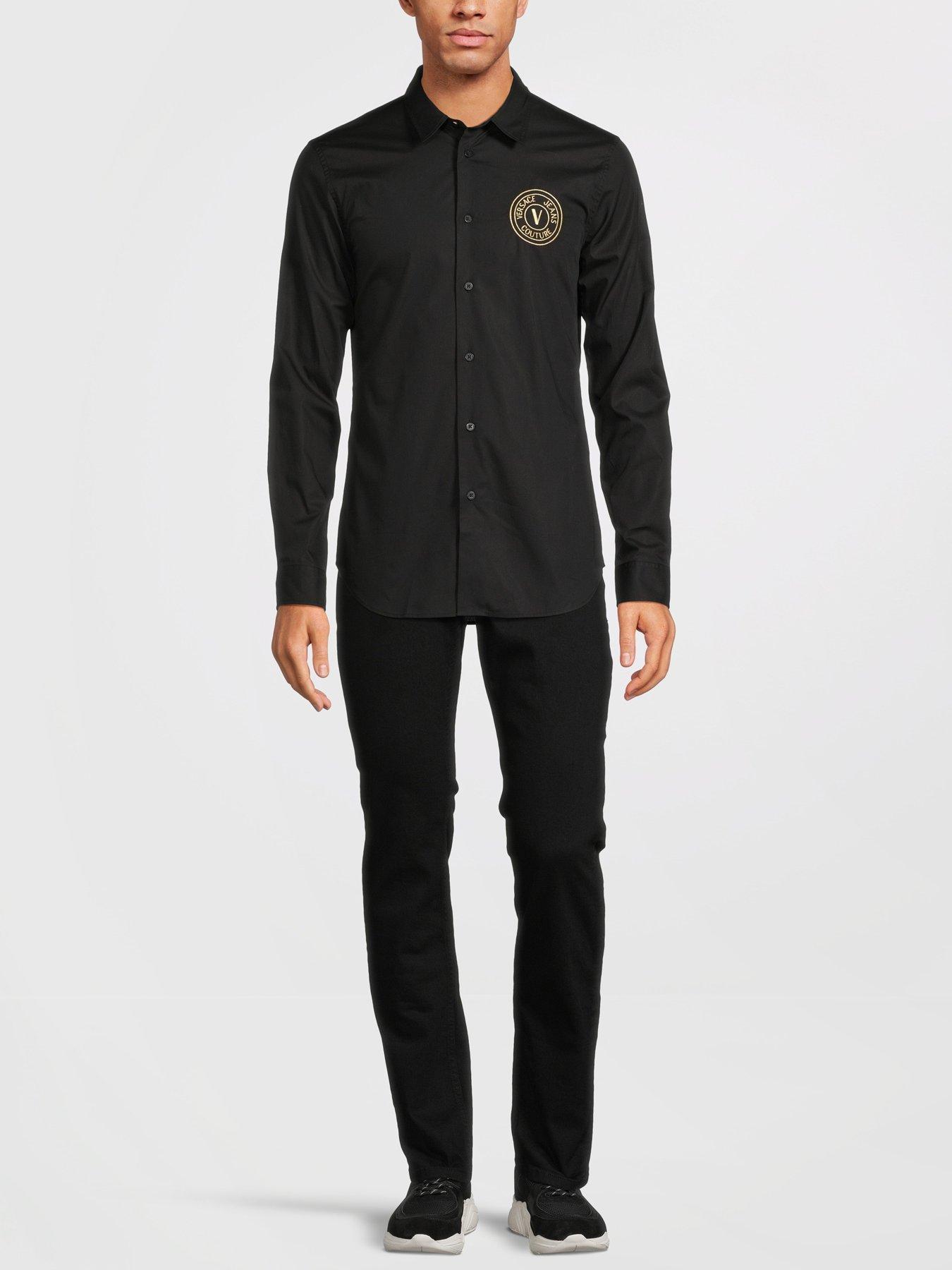 versace-jeans-couture-v-emblem-embroidered-slim-fit-shirt-blackback