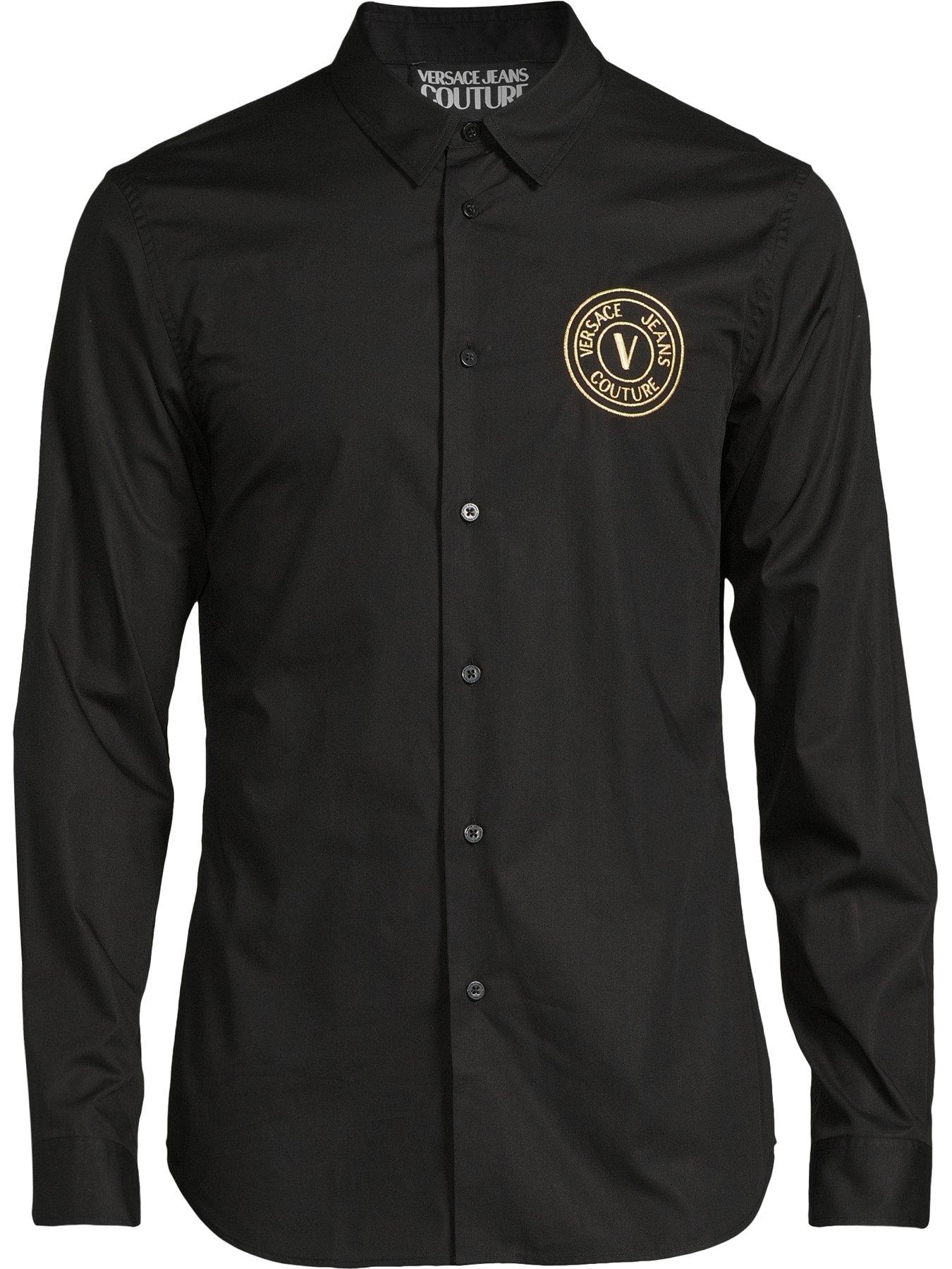 versace-jeans-couture-v-emblem-embroidered-slim-fit-shirt-blackdetail