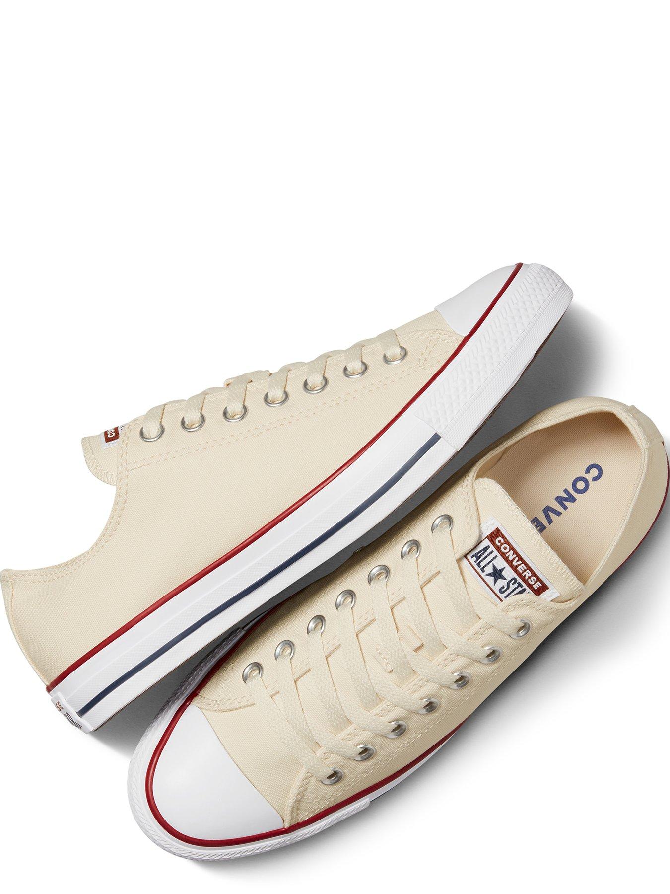 Image 4 of 7 of Converse Unisex Ox Trainers - Off White