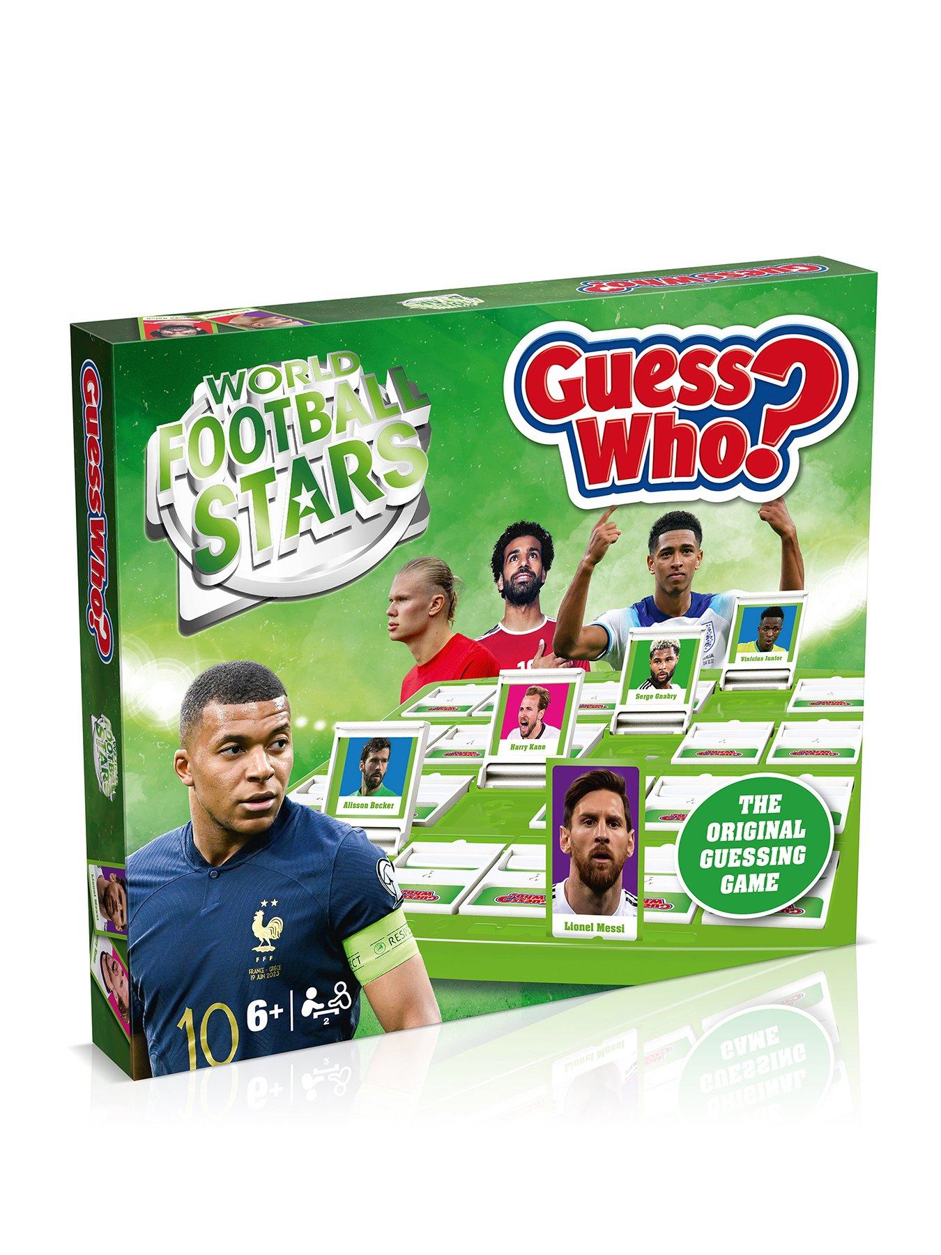 Guess Who World Football Stars Guess Who