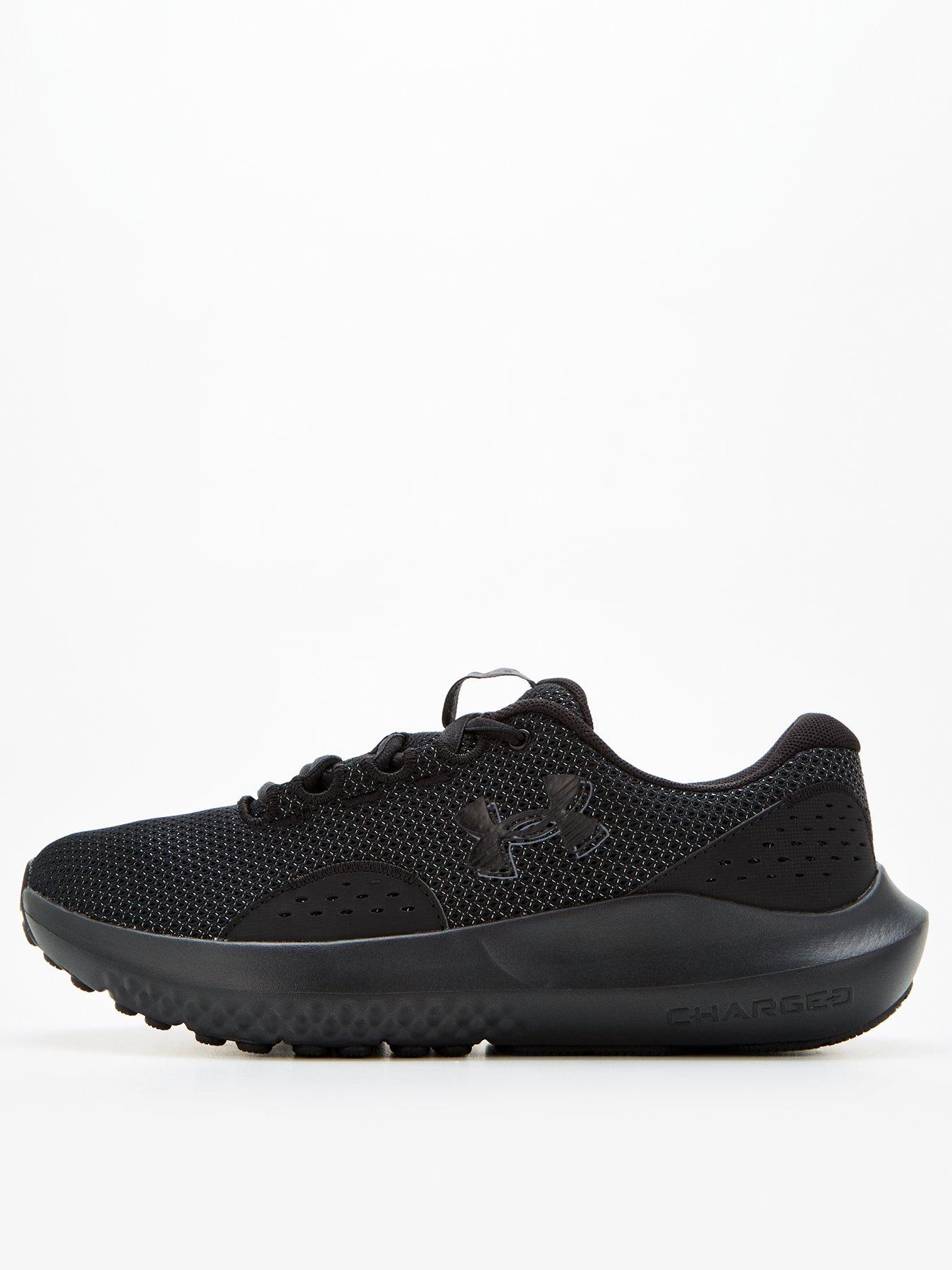 UNDER ARMOUR Women's Running Charged Surge 4 Trainers - Black