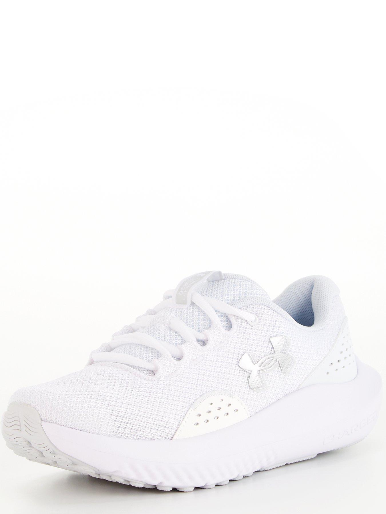 Image 2 of 6 of UNDER ARMOUR Women's Running Charged Surge 4 Trainers - White