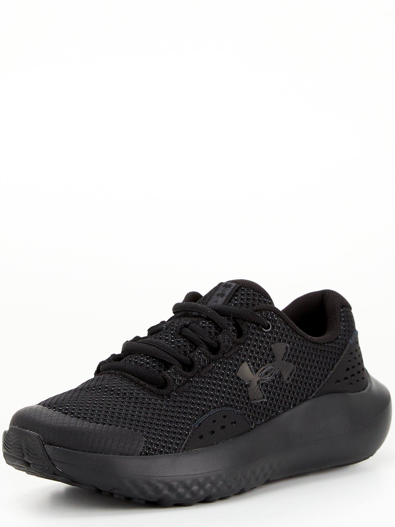 under-armour-junior-boys-running-surge-4-trainers-blackblackstillFront