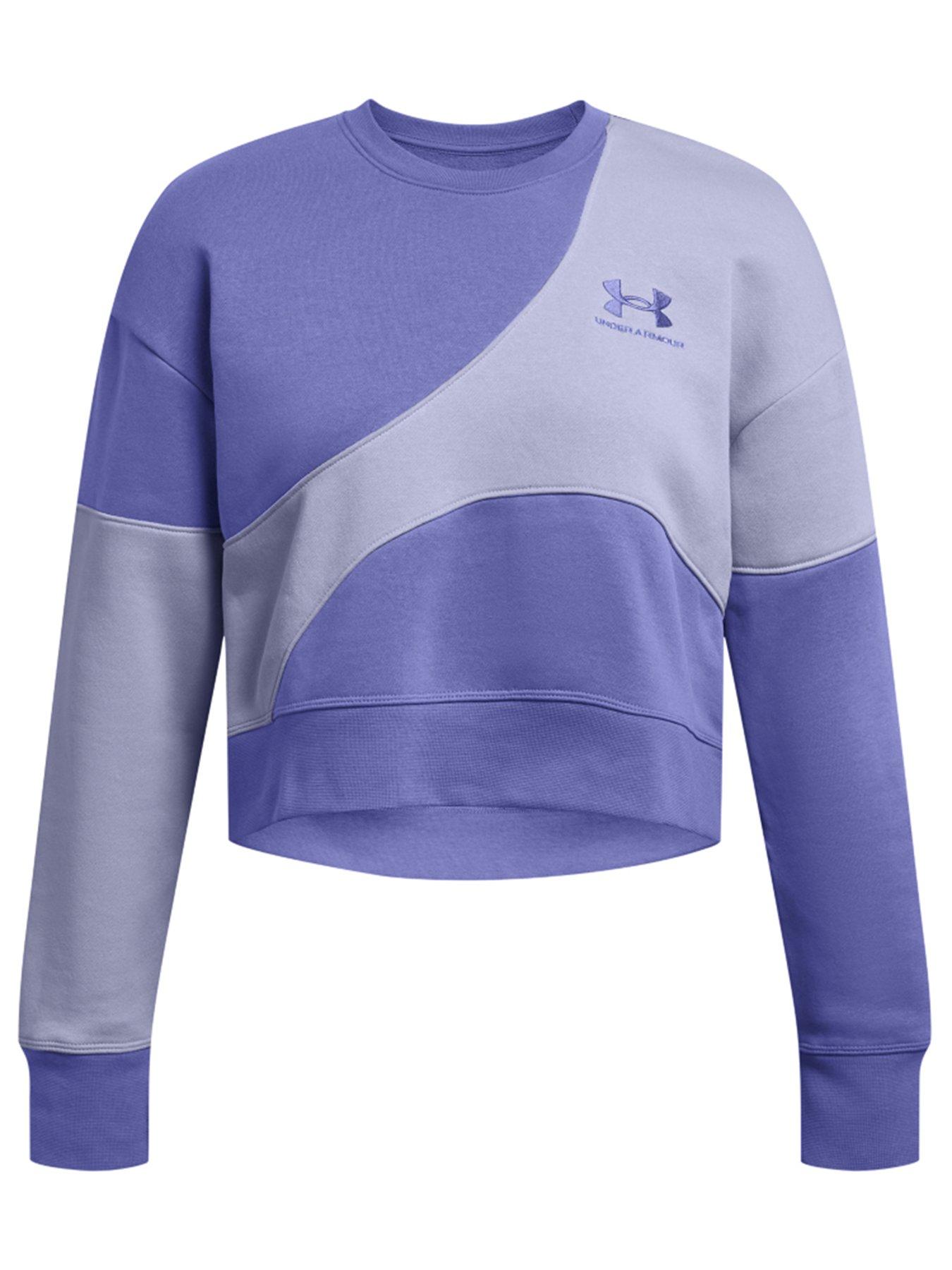 under-armour-womens-essential-fleece-crop-crew-sweat-grey